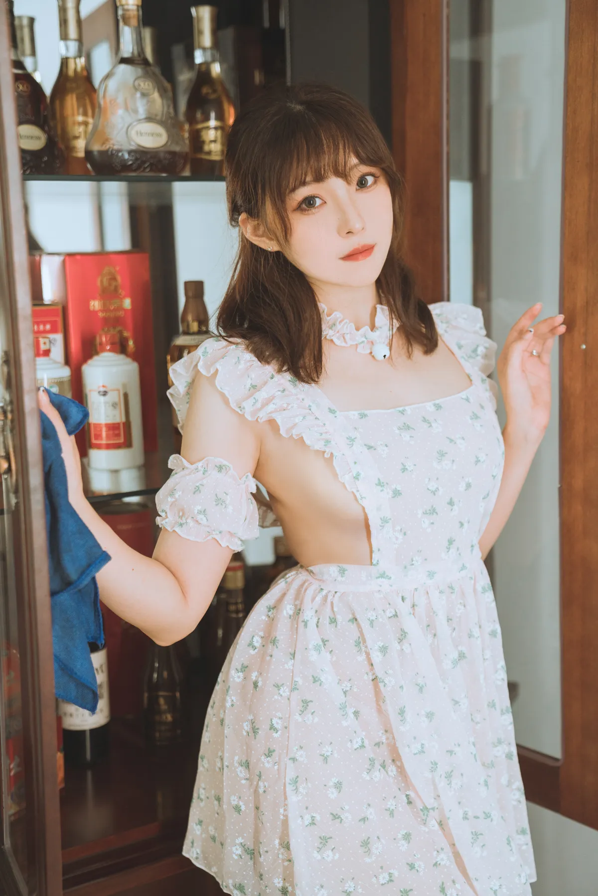 夏夏子 NO.073 碎花围裙 NO.0000