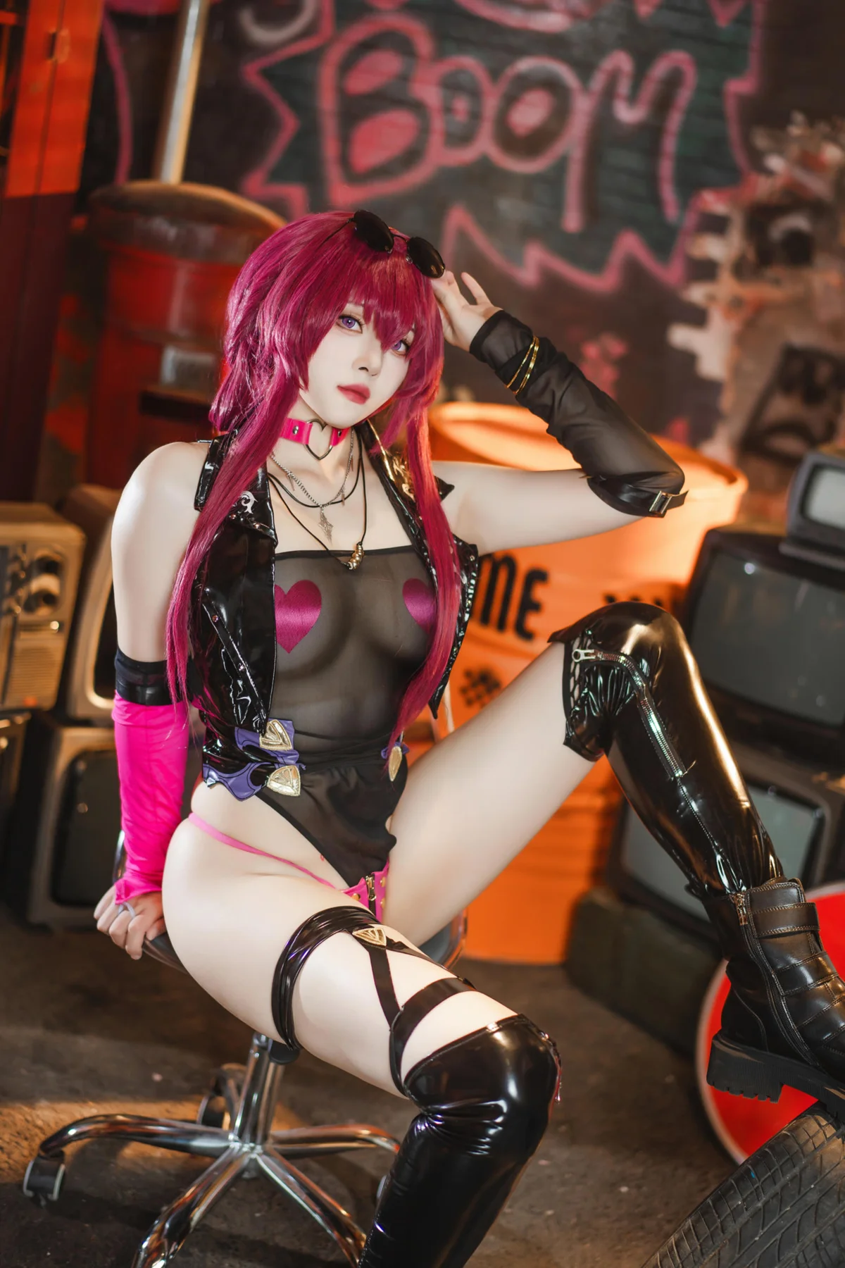 Natsuko夏夏子 NO.080 卡芙卡 dishwasher朋克同人-团子研究社