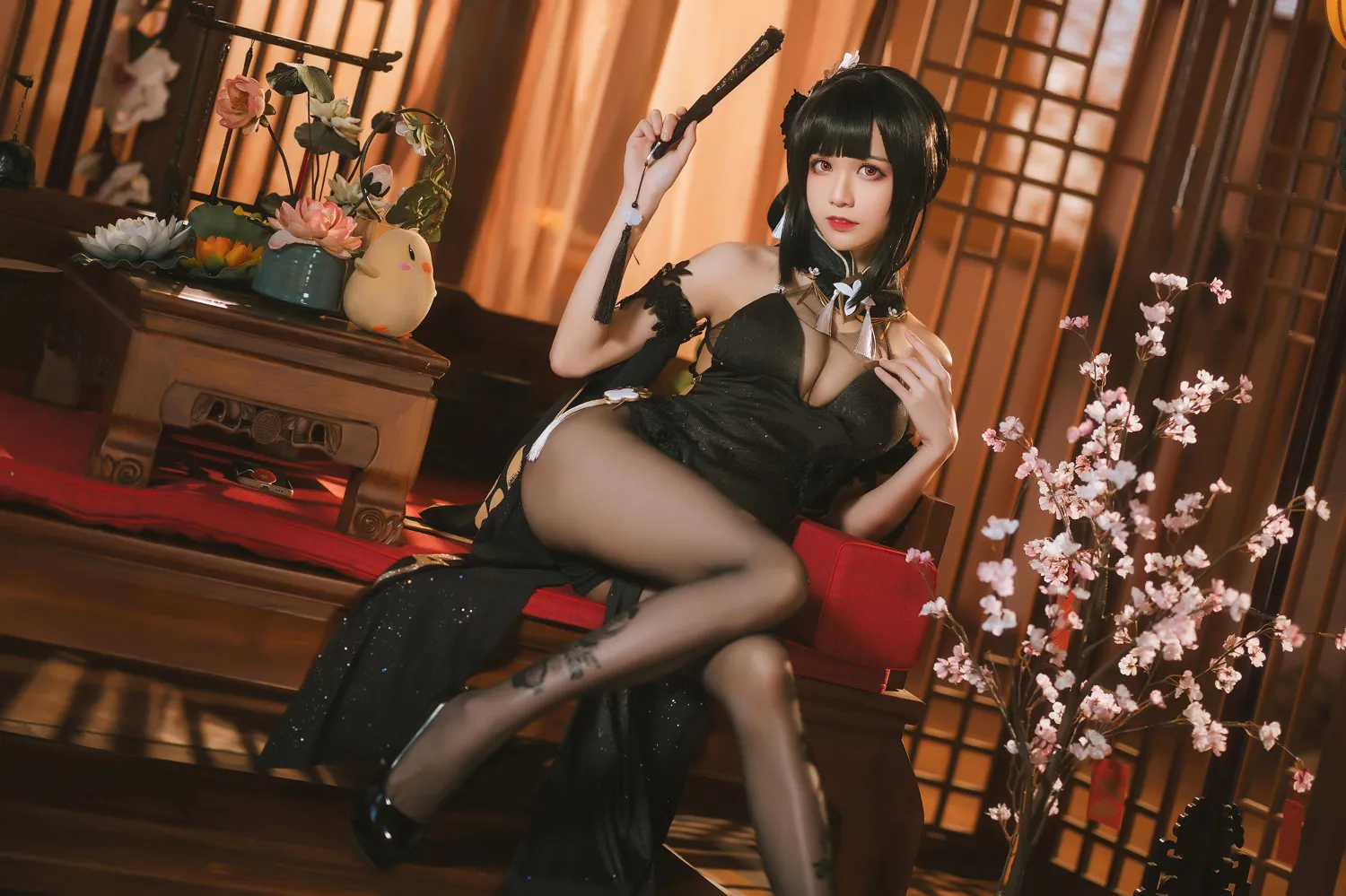 Tomoyo酱 NO.013 碧蓝航线 镇海旗袍 NO.0000