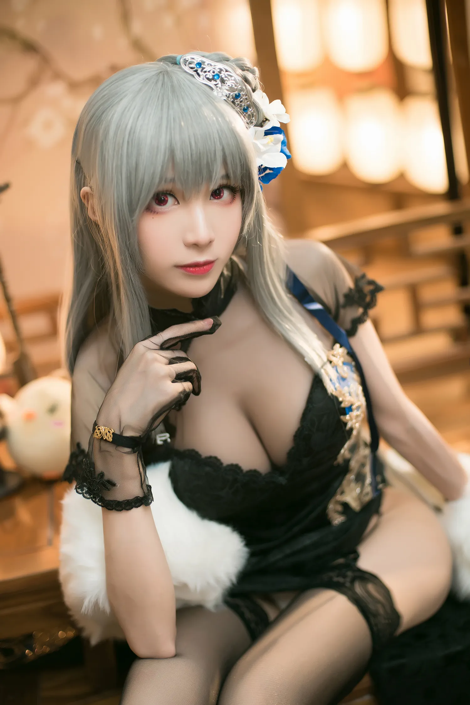 Tomoyo酱 NO.028 碧蓝航线 路易九世旗袍 NO.0000