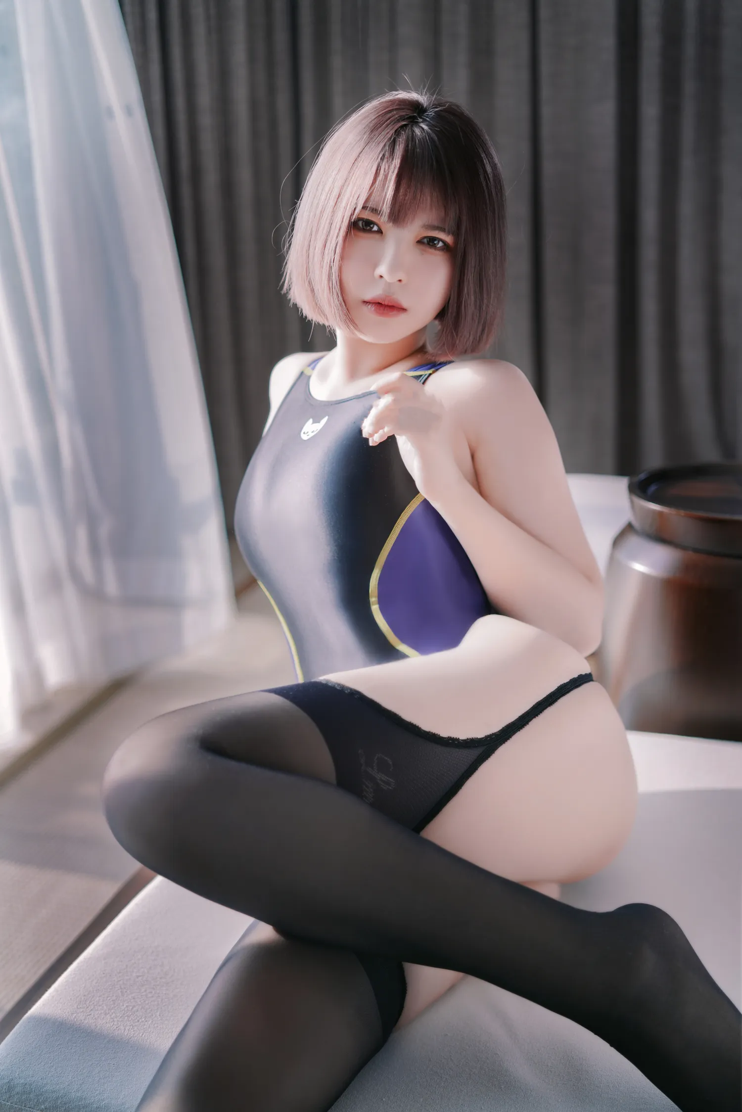 半半子 NO.042 競泳水着を着た彼女 NO.0000