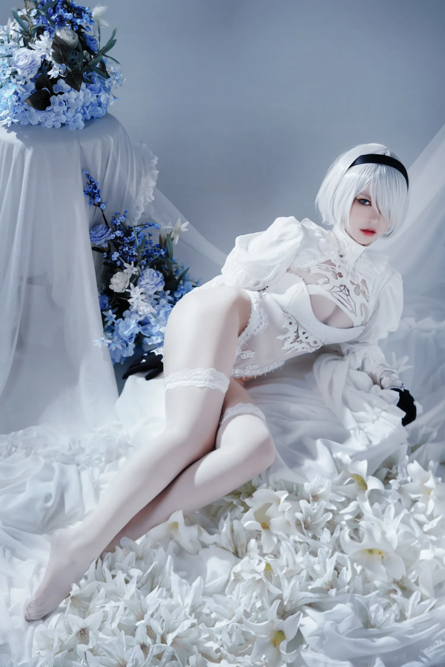 半半子 NO.043 Automata二号B型 白礼服 NO.0000