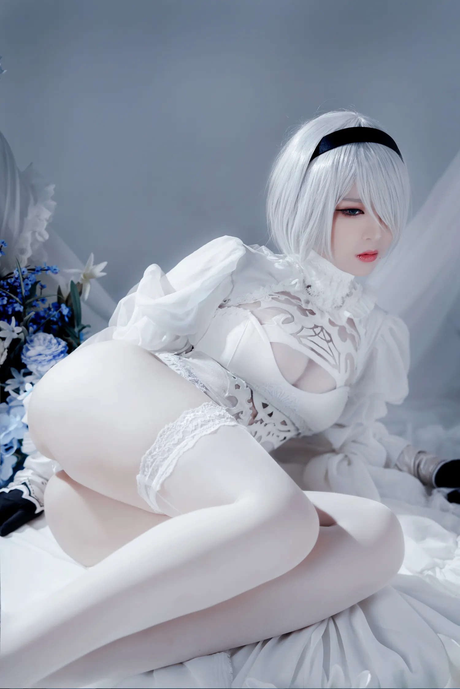 半半子 NO.043 Automata二号B型 白礼服 NO.0000