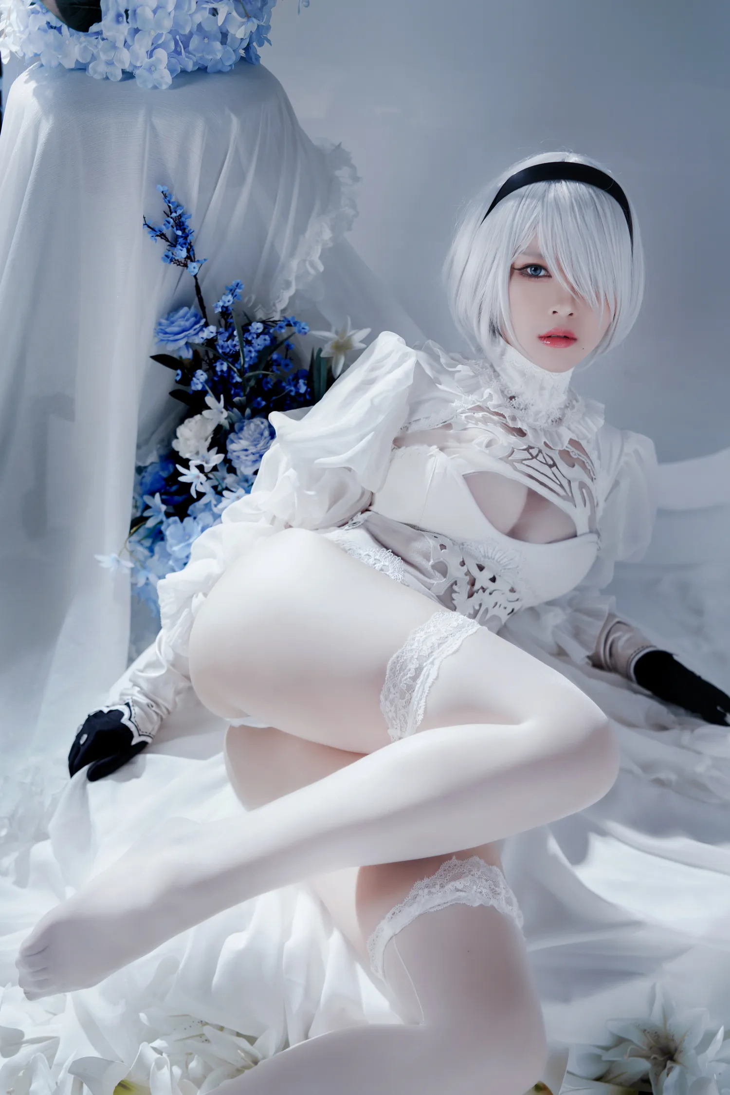 半半子 NO.043 Automata二号B型 白礼服 NO.0000