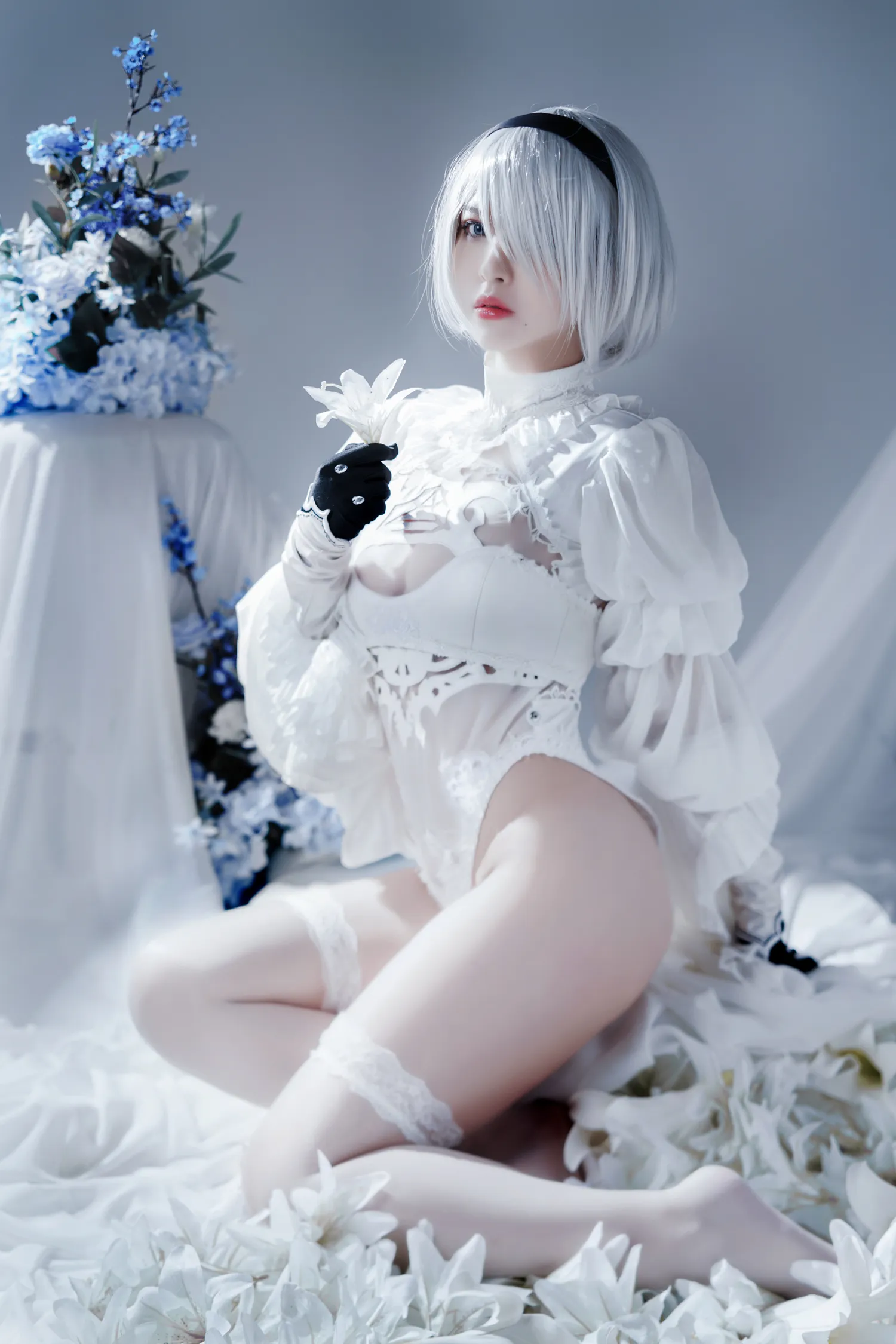 半半子 NO.043 Automata二号B型 白礼服 NO.0000