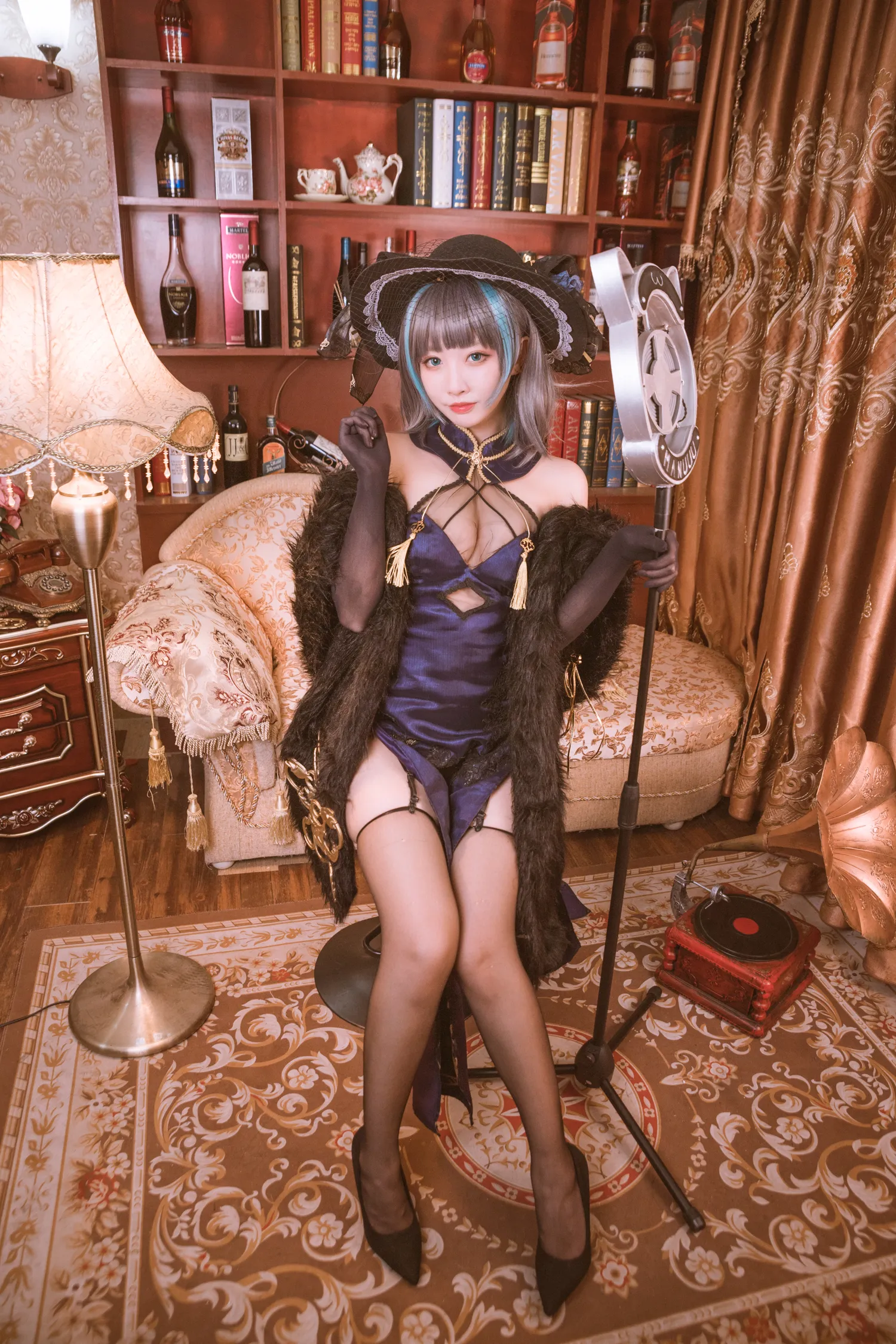 宮本桜 NO.002 柴郡旗袍 音乐绚烂 NO.0000
