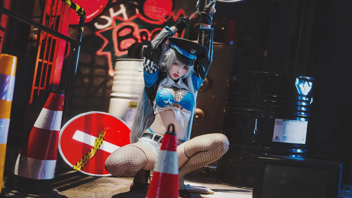 宮本桜 NO.026 交错战线 刃齿女警-团子研究社