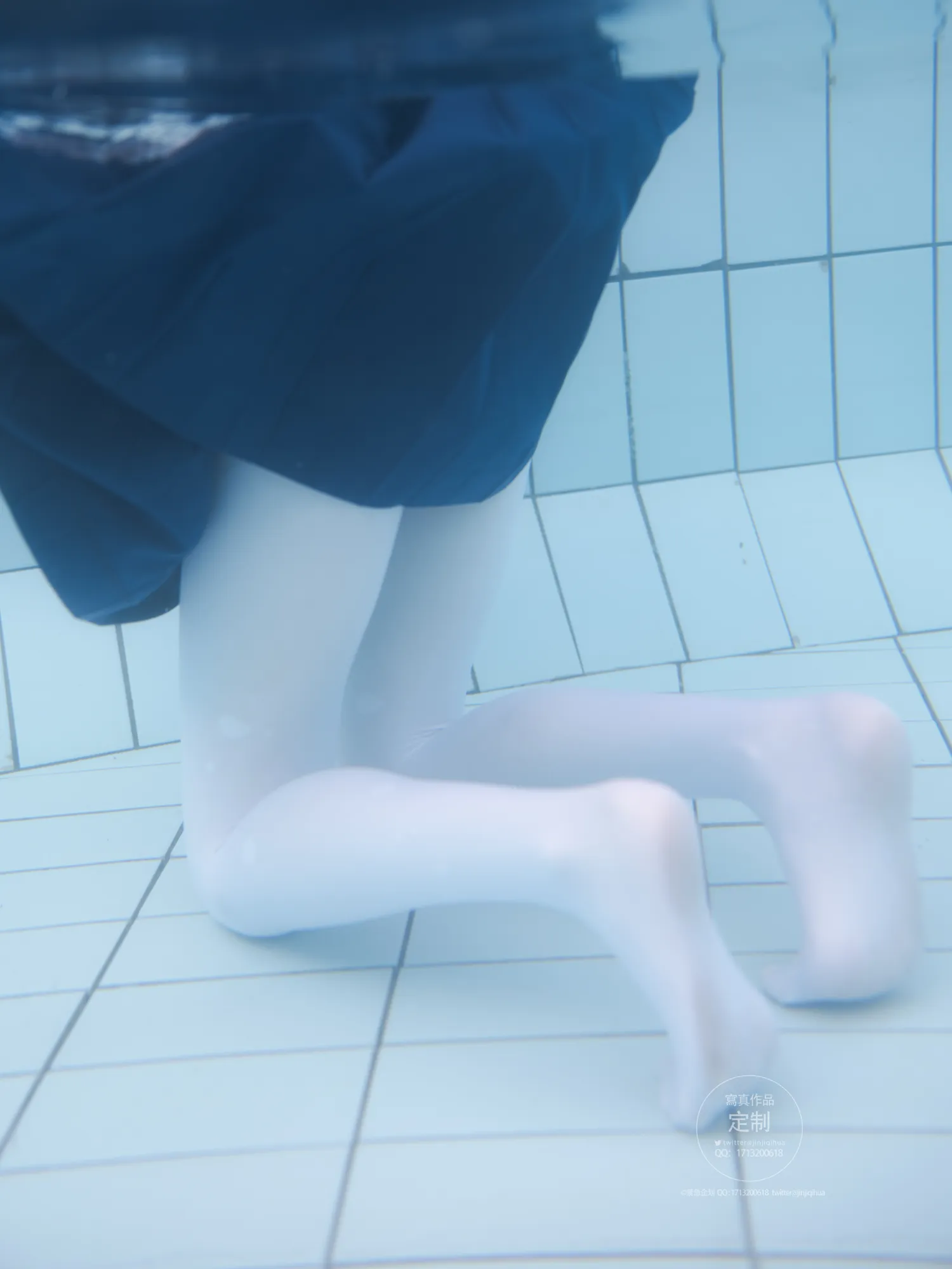 紧急企划 NO.050 咦咿yiyi 水下超唯美白丝jk NO.0000