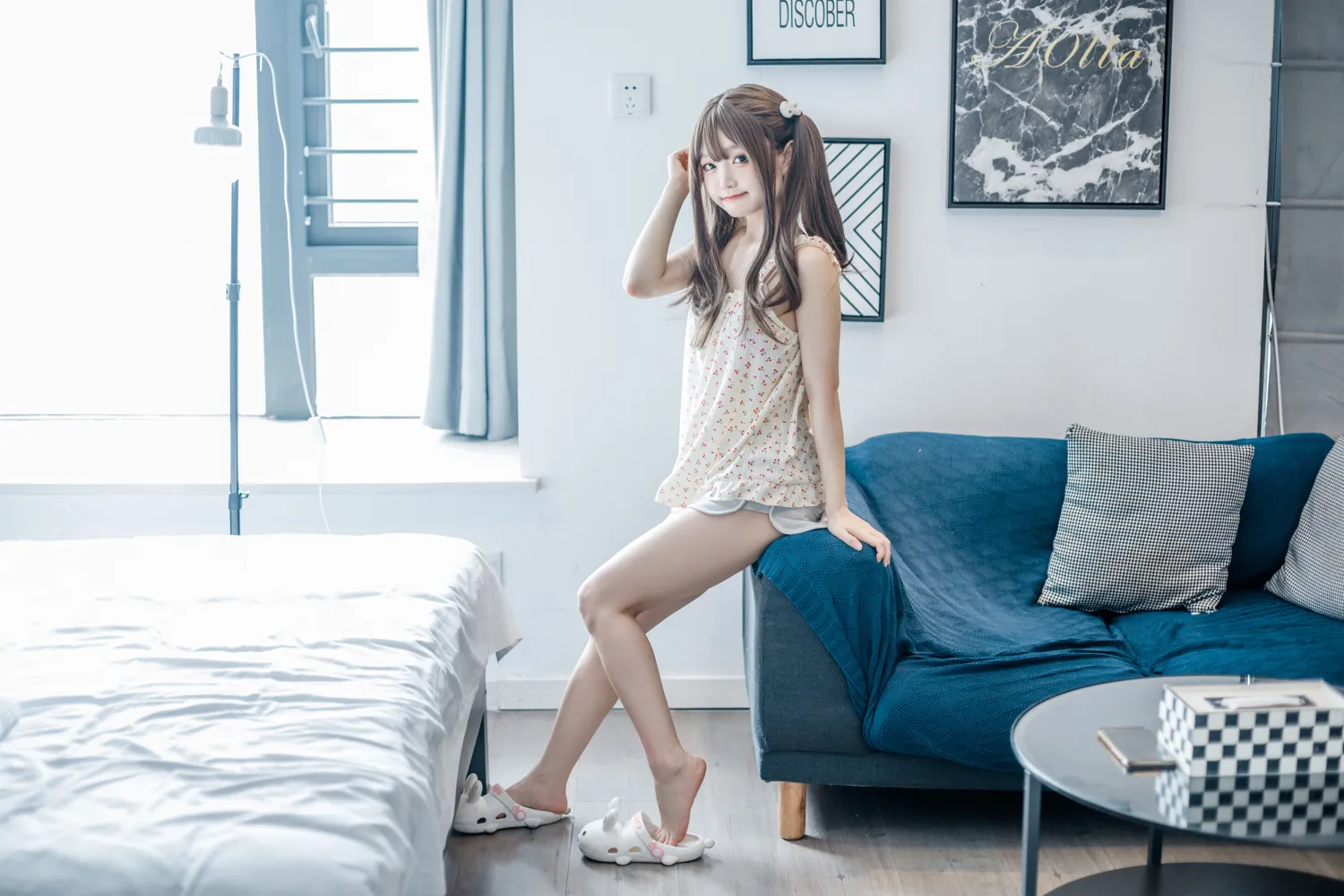神沢永莉 NO.007 黄色吊带睡衣兔兔 NO.0000