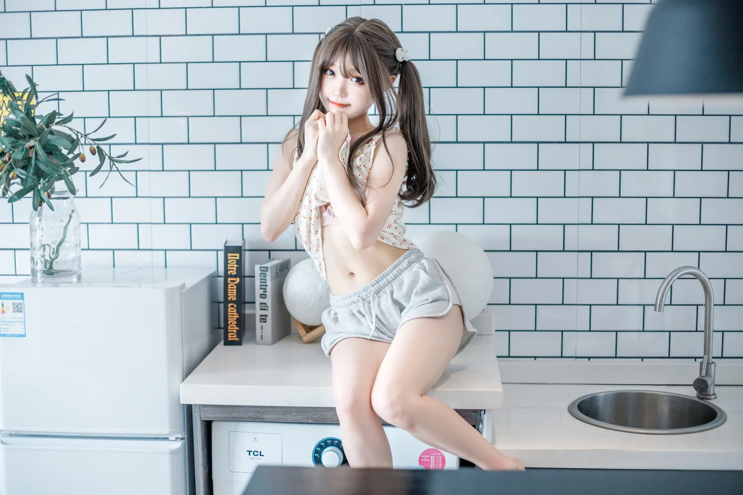神沢永莉 NO.007 黄色吊带睡衣兔兔 NO.0000