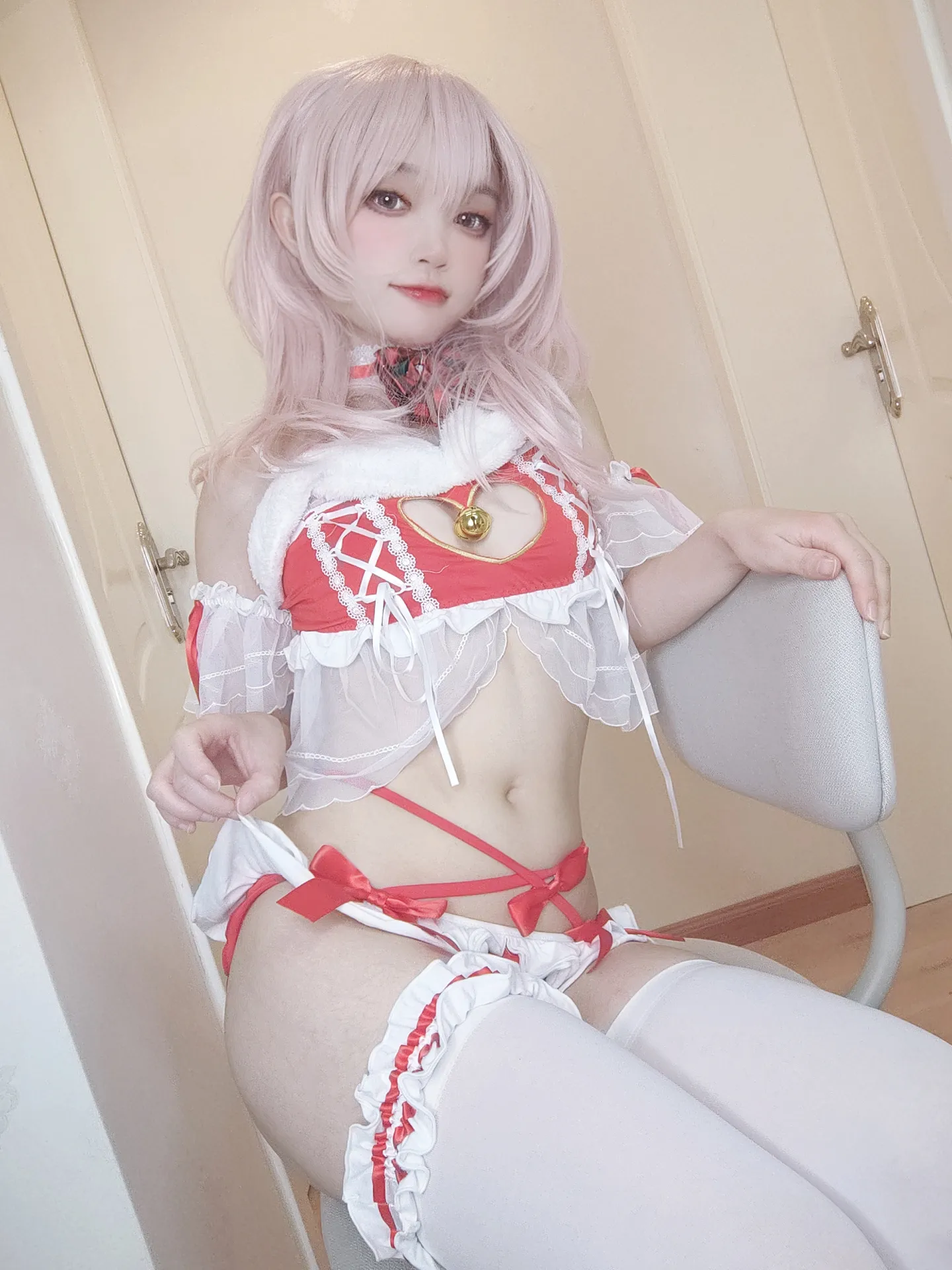 神沢永莉 NO.019 平安夜分体式泳衣 NO.0000