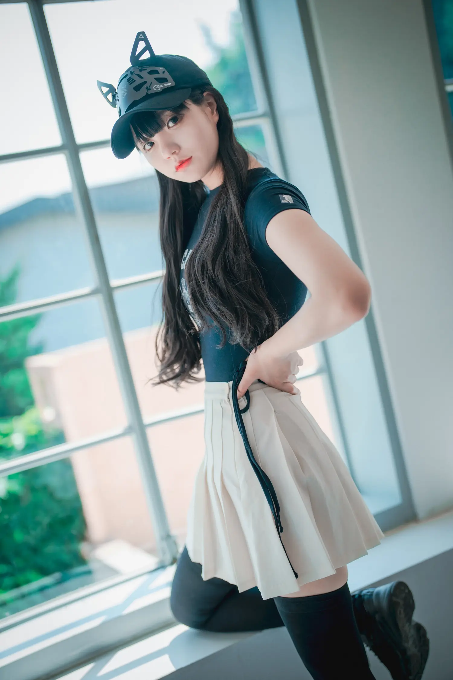 Jenny NO.034 Classic Athletic Girl in Navy Blue NO.0000