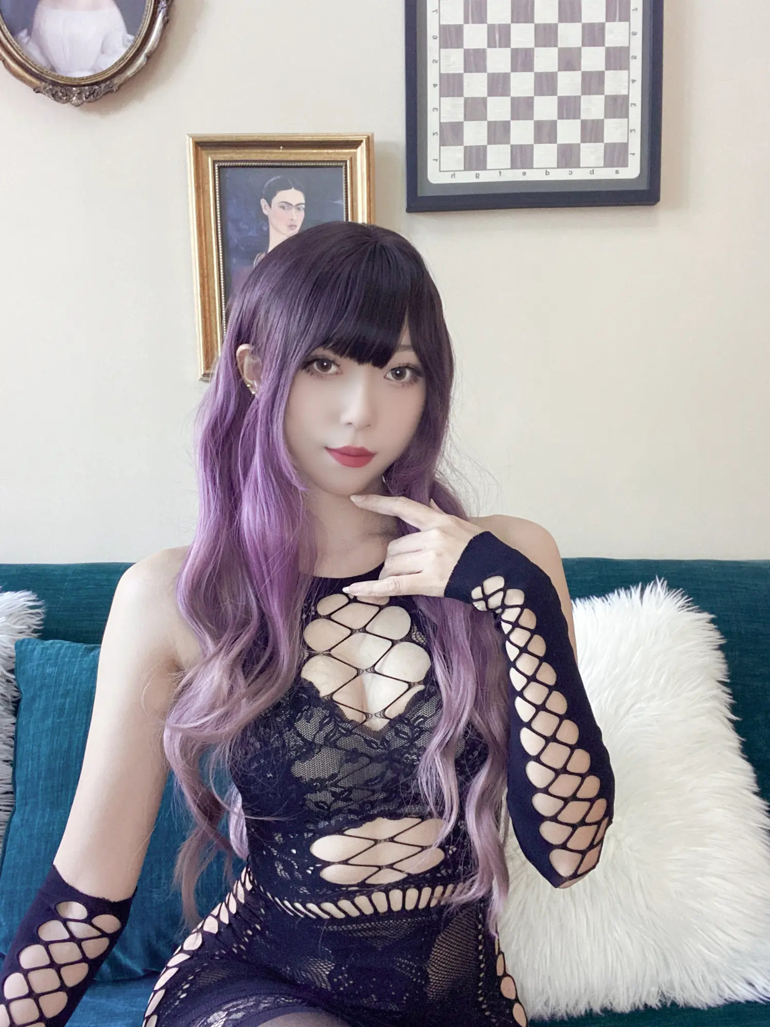 Money冷冷 NO.014 花花网衣 NO.0000