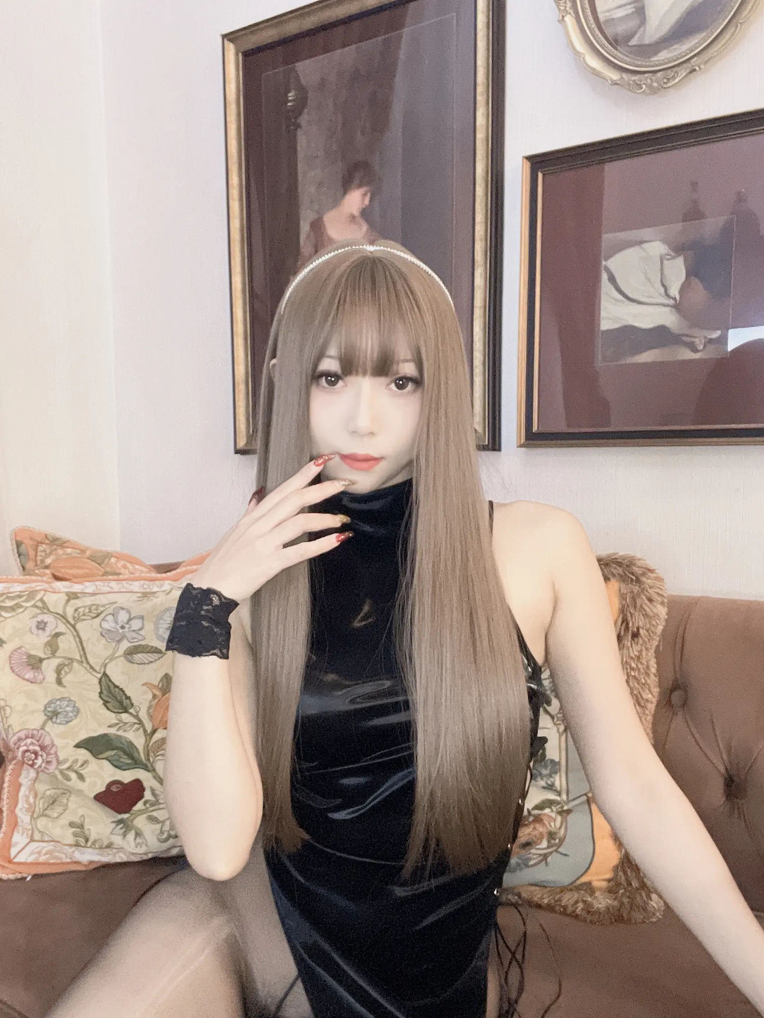 Money冷冷 NO.041 绑带旗袍裙 NO.0000