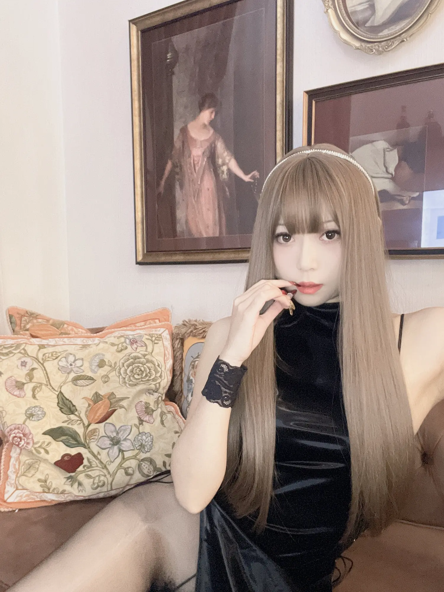 Money冷冷 NO.041 绑带旗袍裙 NO.0000