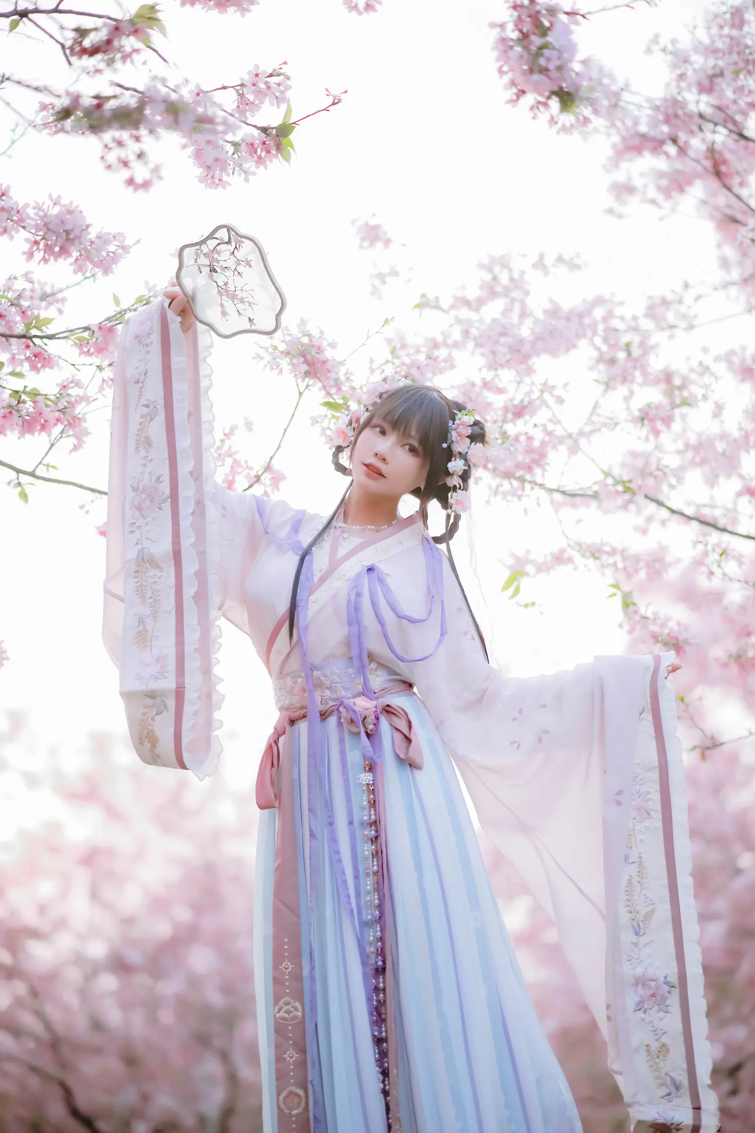 Nyako喵子 NO.036 樱花汉服 花神祈愿 NO.0000