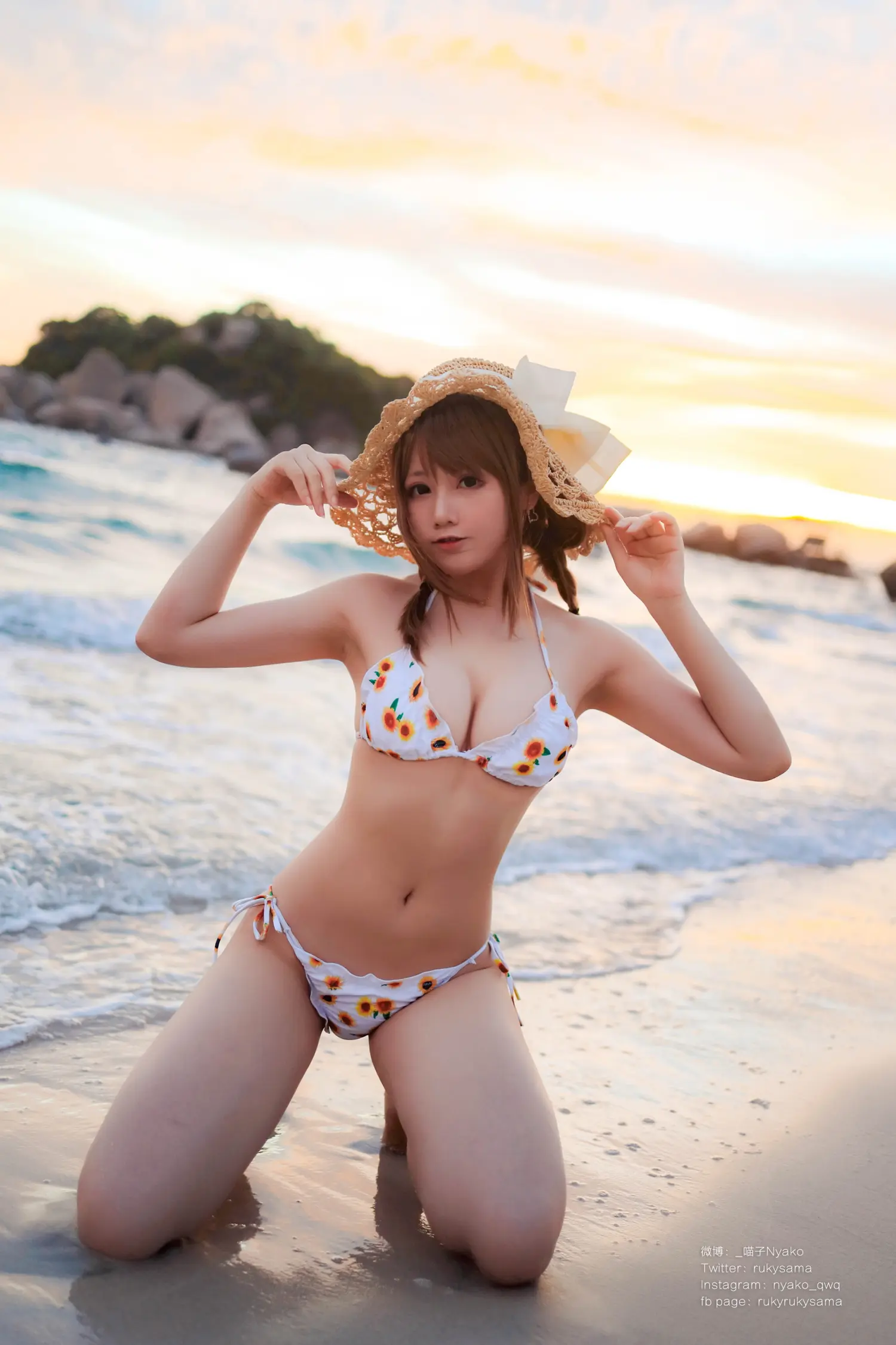 Nyako喵子 NO.047 向日葵比基尼 NO.0000