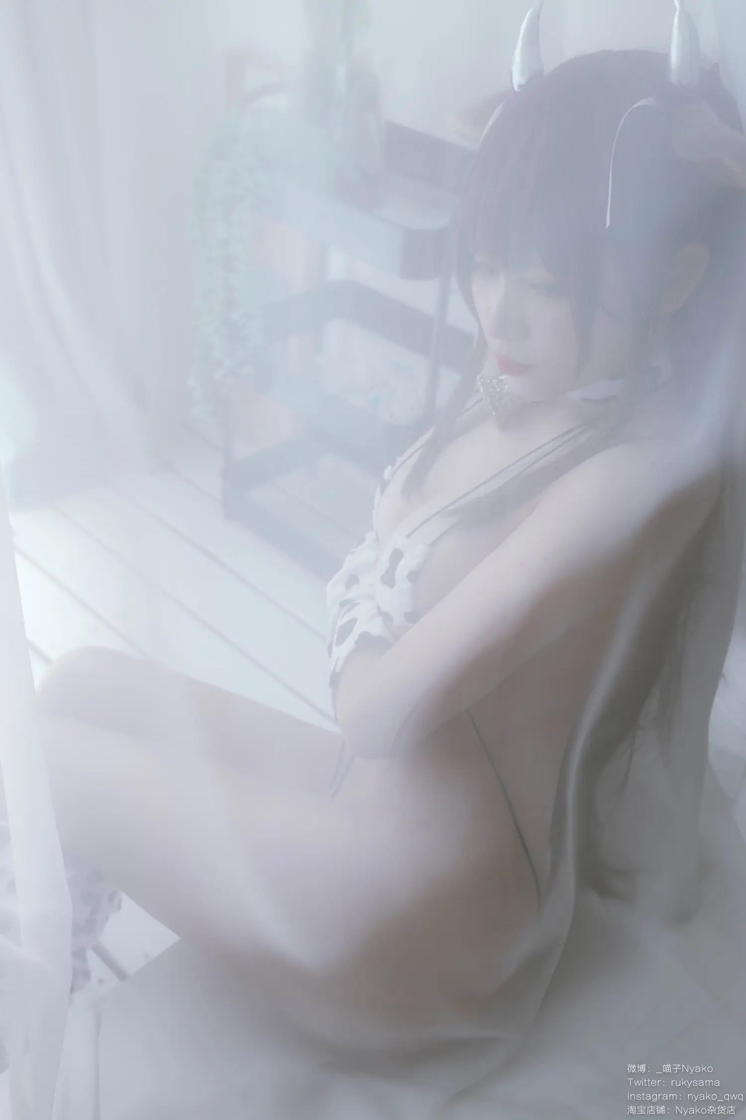 Nyako喵子 NO.055 樫野本 奶牛比基尼 NO.0000