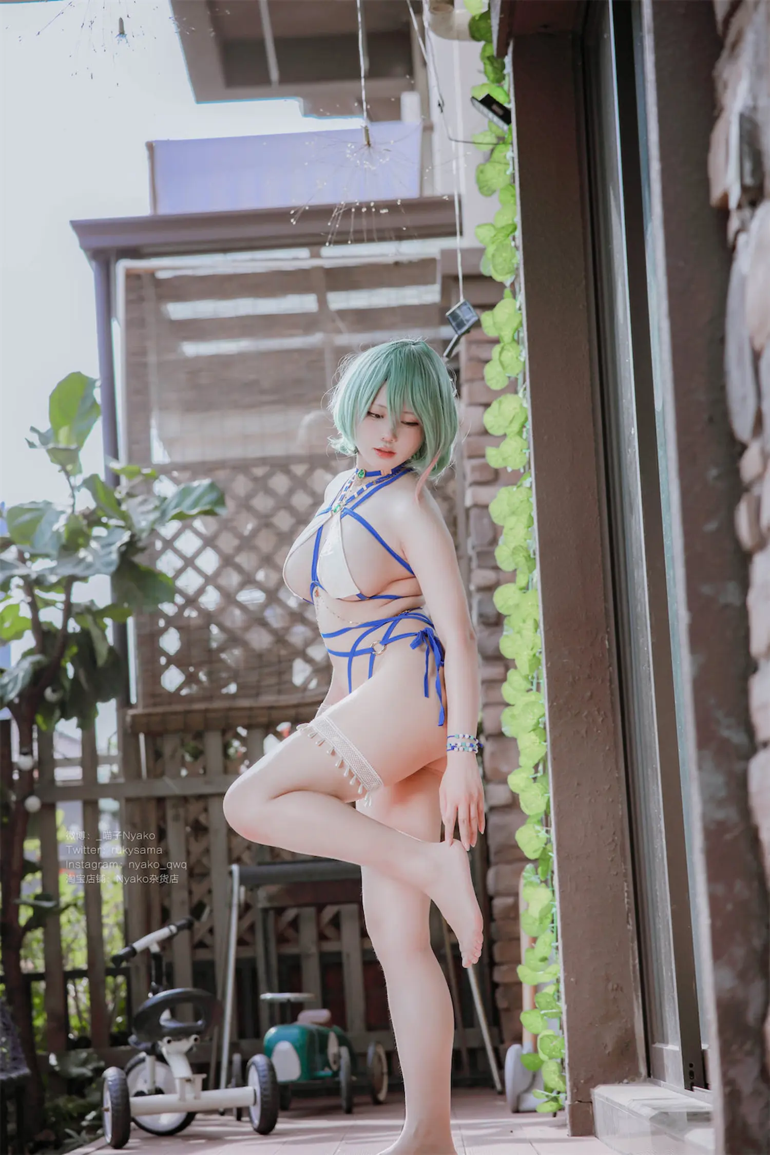 Nyako喵子 NO.065 DOA环泳装 NO.0000