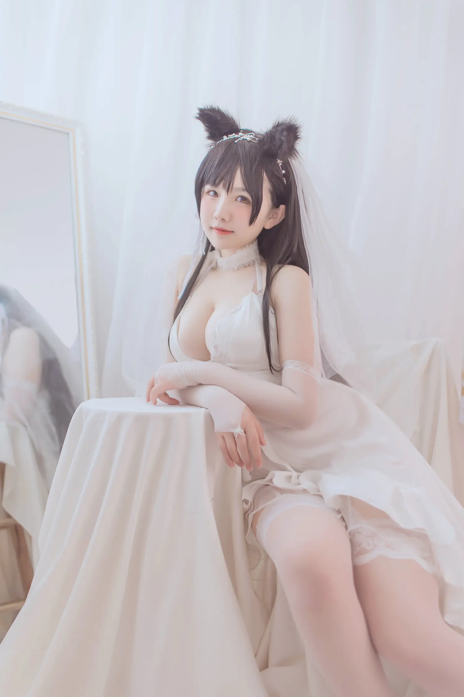 阿半今天很开心 NO.001 爱宕婚纱 NO.0000
