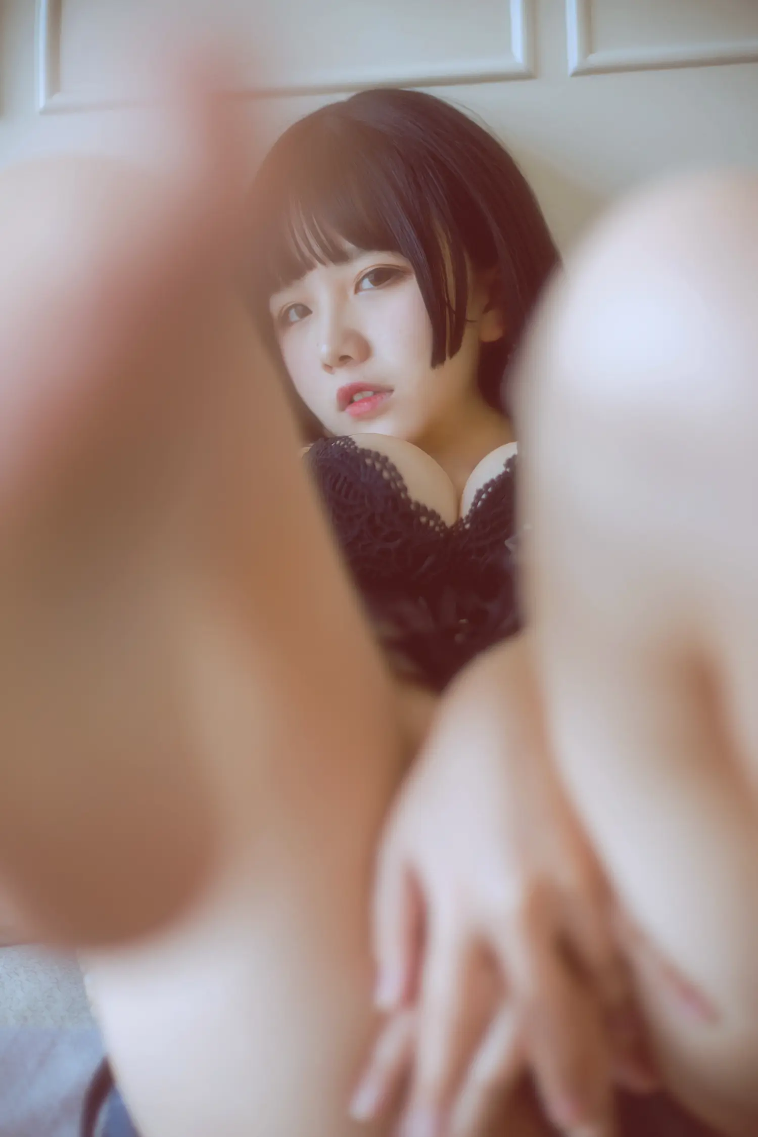 阿半今天很开心 NO.007 黑色吊带 NO.0000
