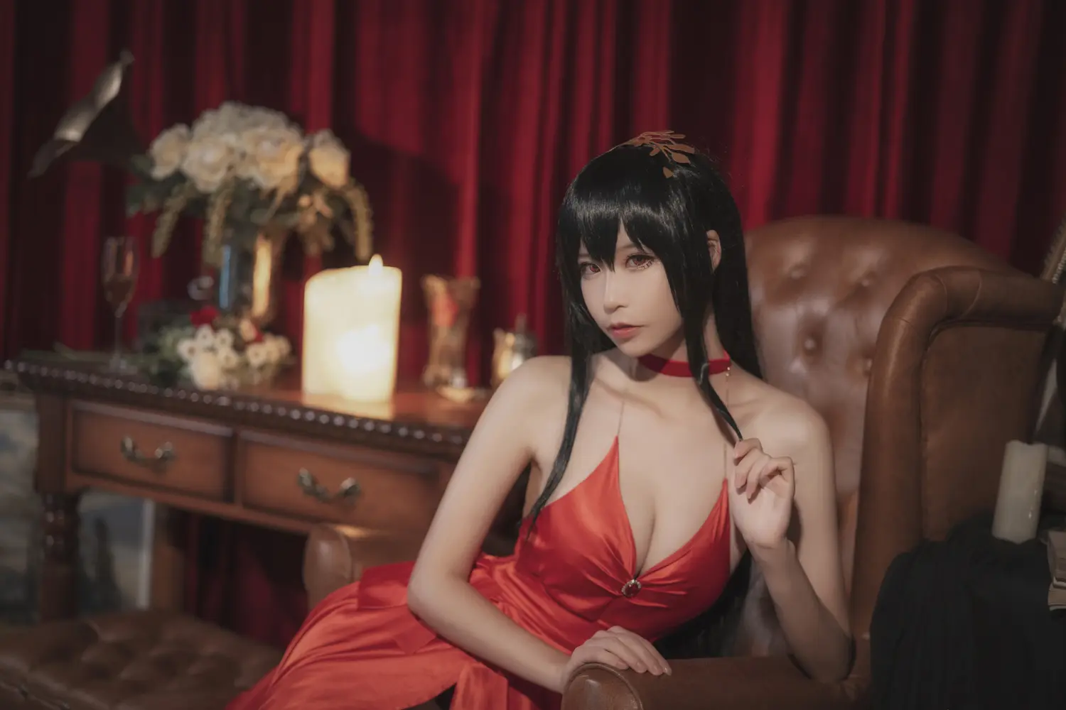 爱老师 NO.004 大凤 毒苹果礼服 NO.0000