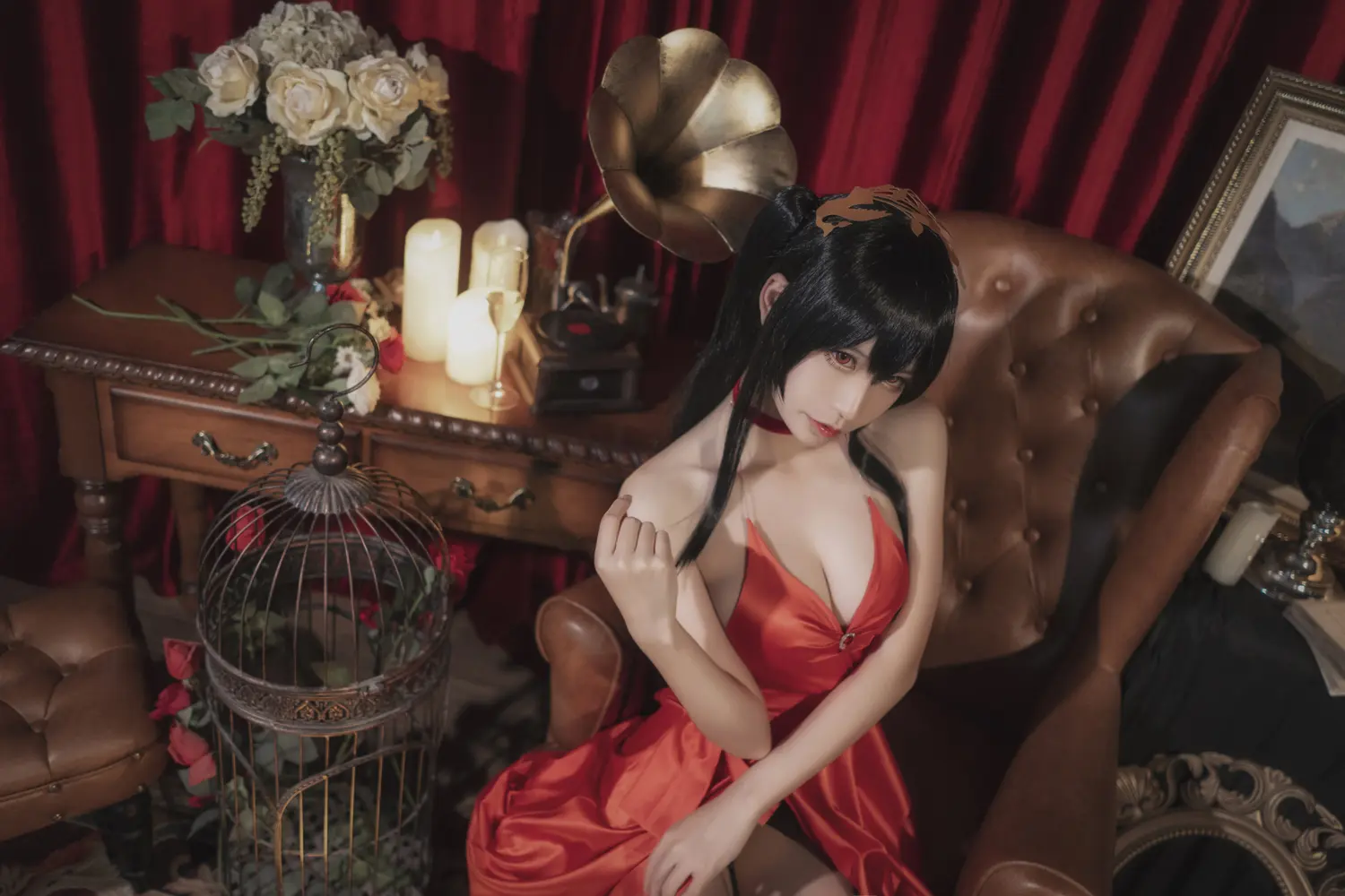 爱老师 NO.004 大凤 毒苹果礼服 NO.0000