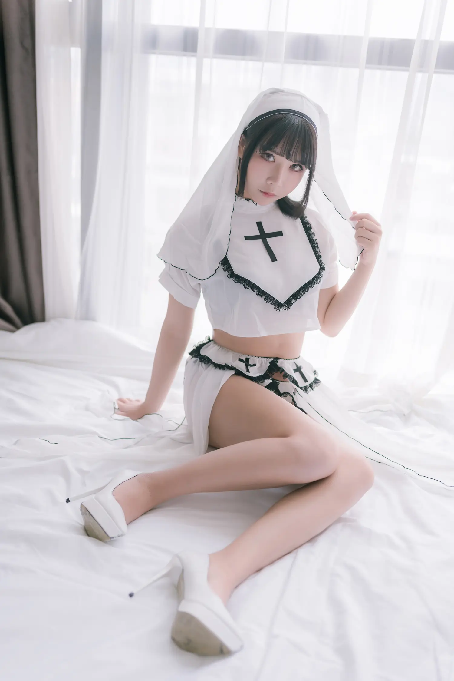 抱走莫子 NO.004 纯白修女 NO.0000