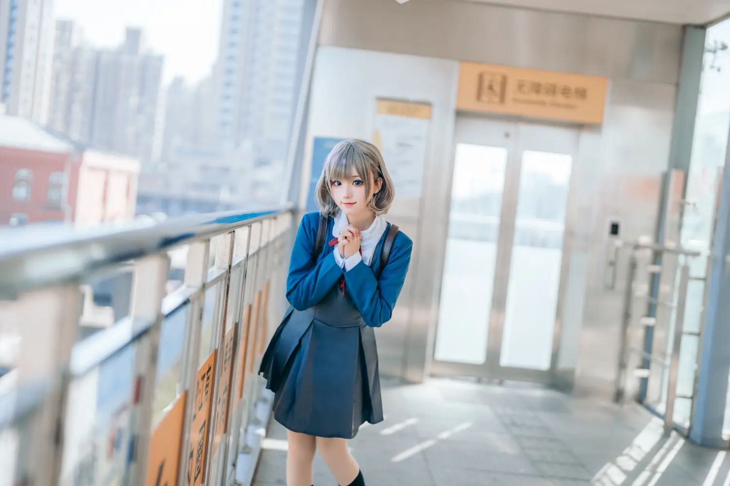 花柒Hana NO.019 唐可可校服 NO.0000