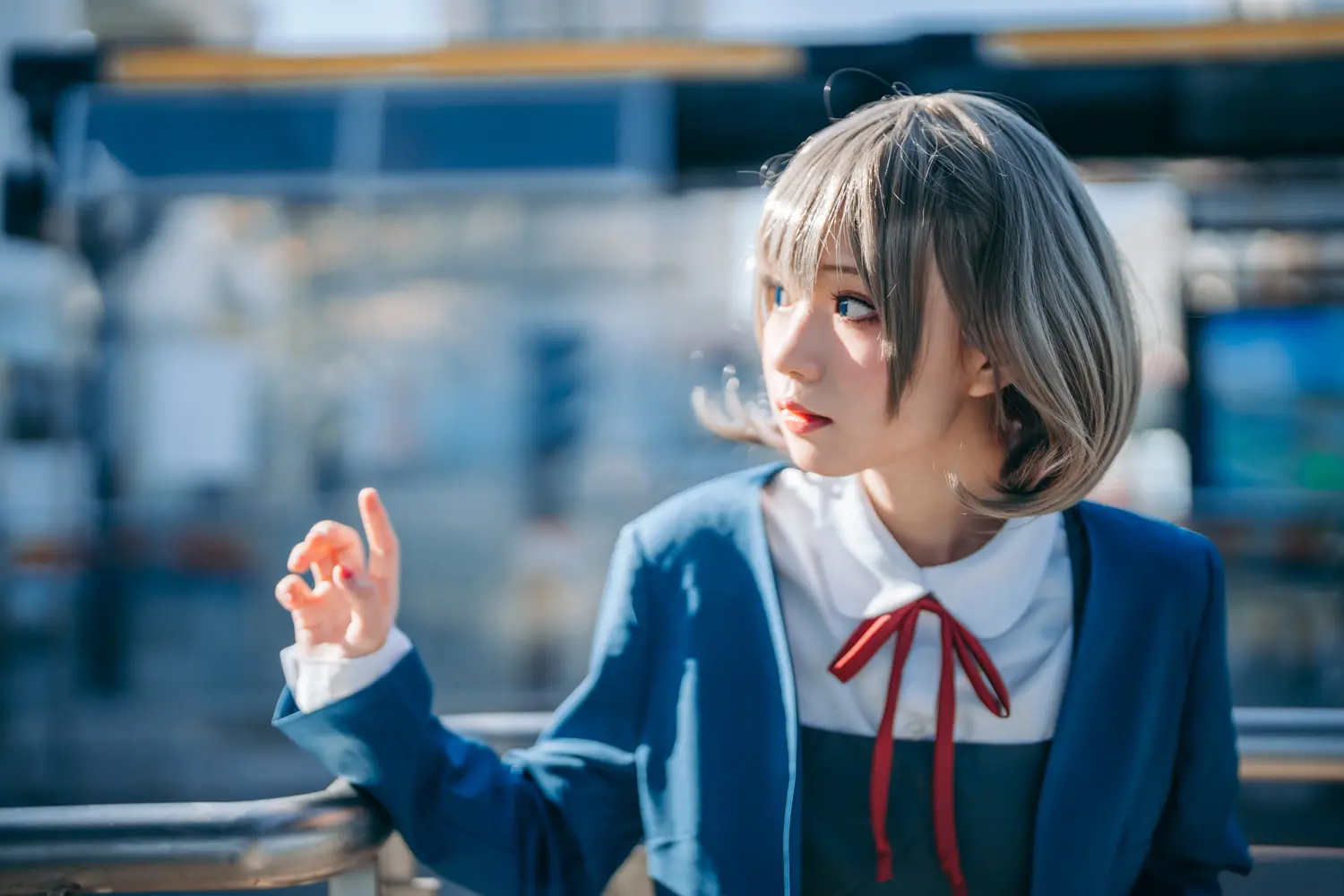 花柒Hana NO.019 唐可可校服 NO.0000