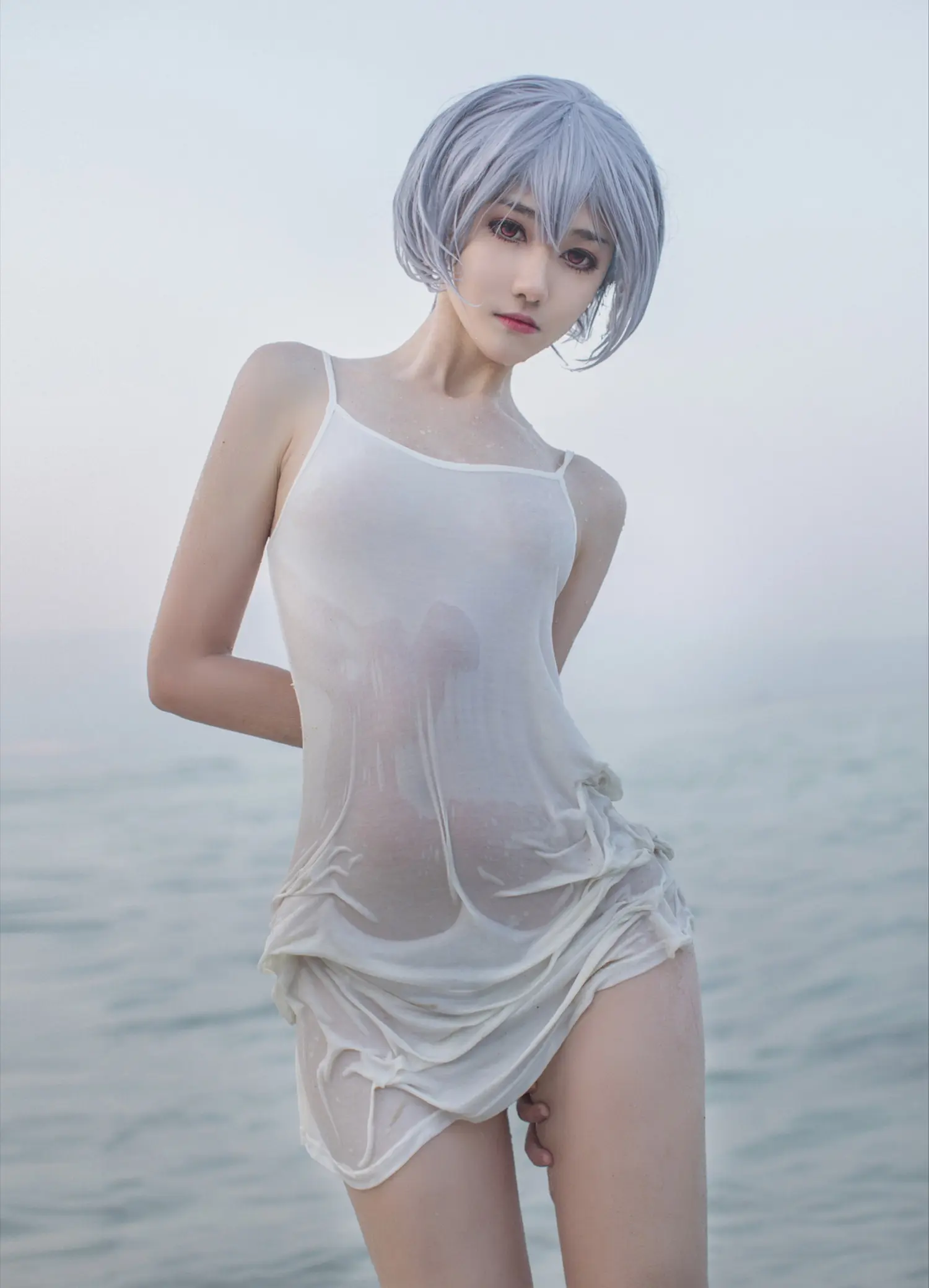 南桃 NO.002 绫波丽白裙 NO.0000