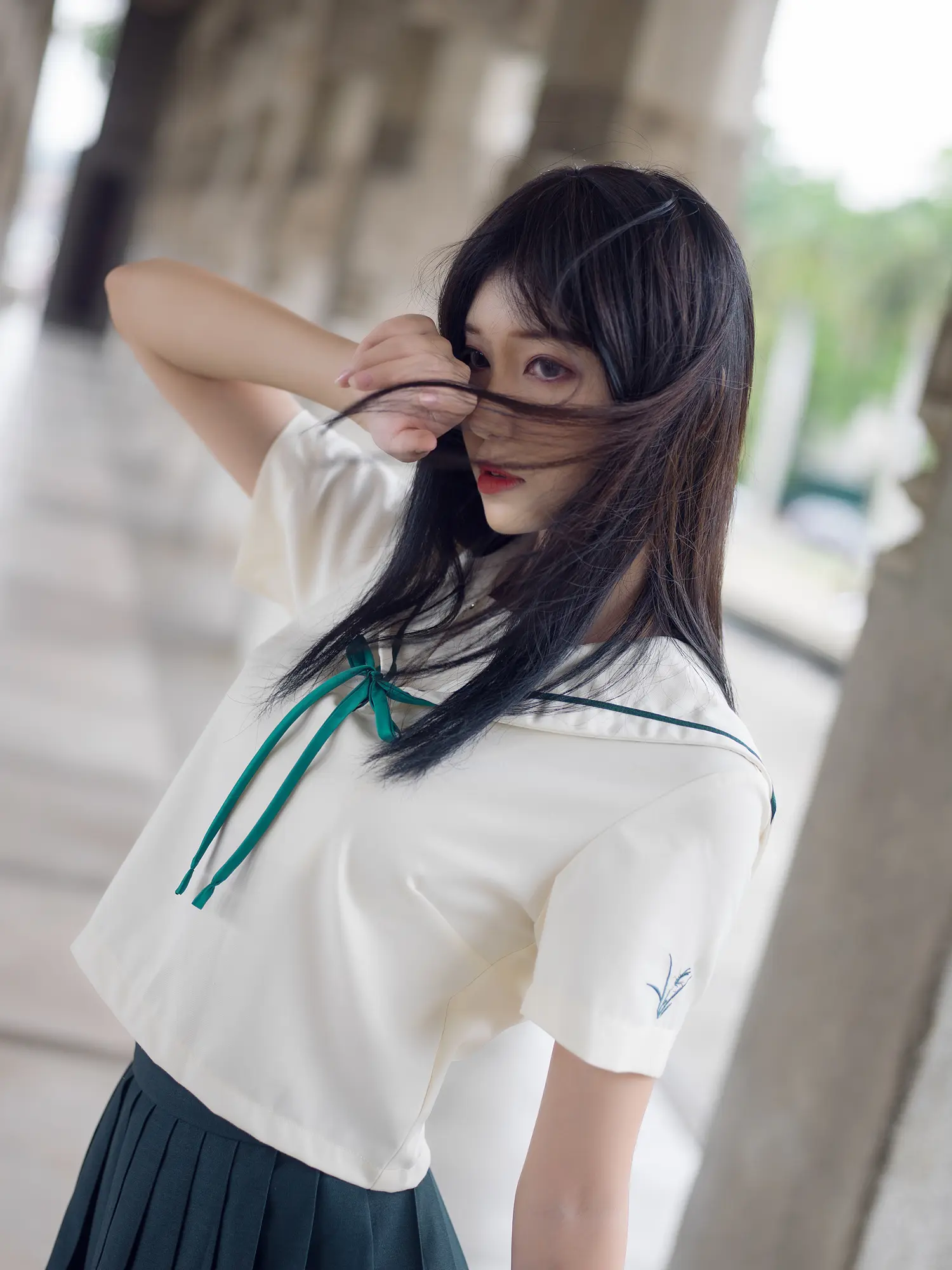 南桃 NO.058 绿jk NO.0000