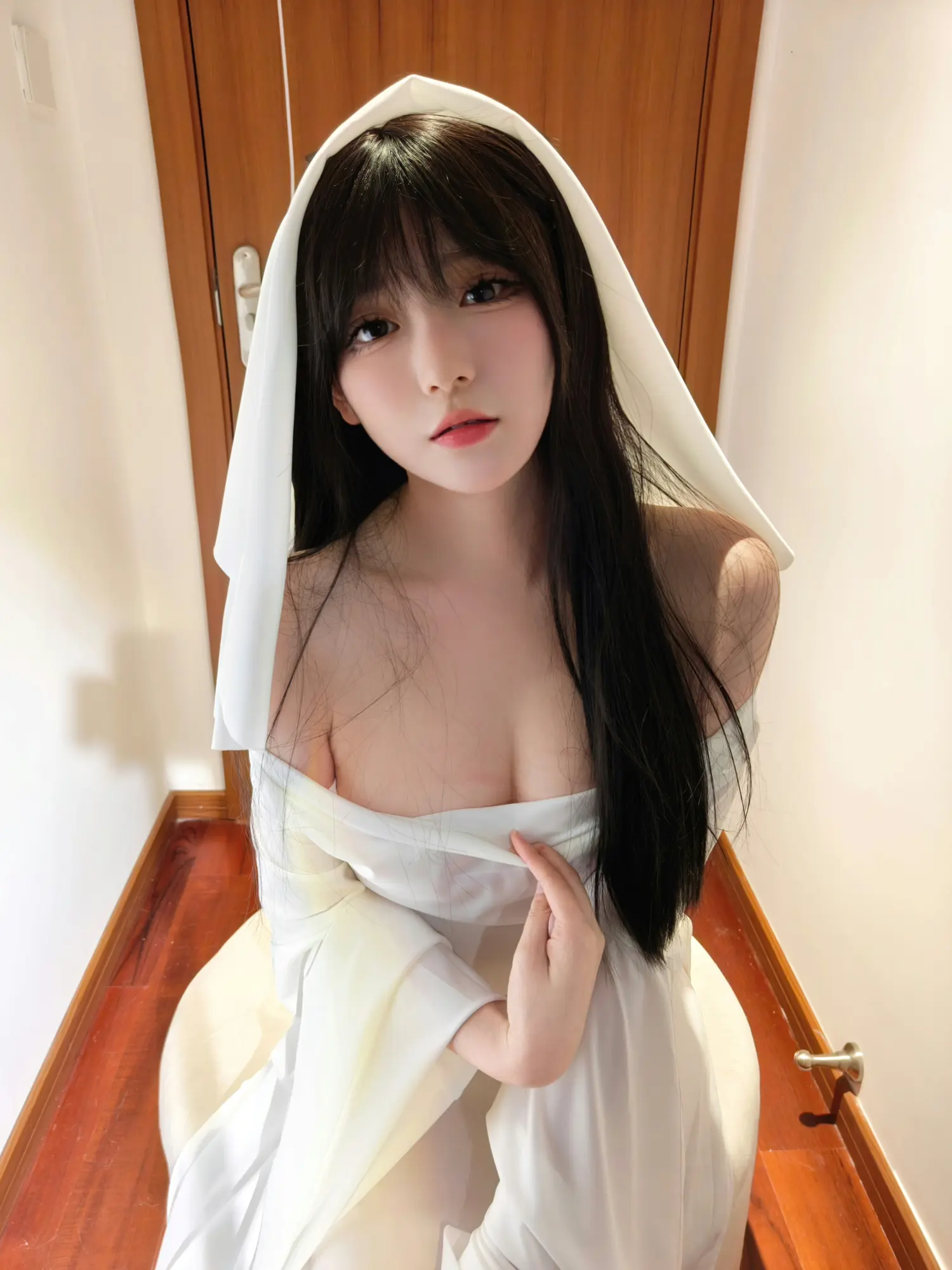 迷之呆梨 NO.055 万圣节装扮 幽灵娘 NO.0000