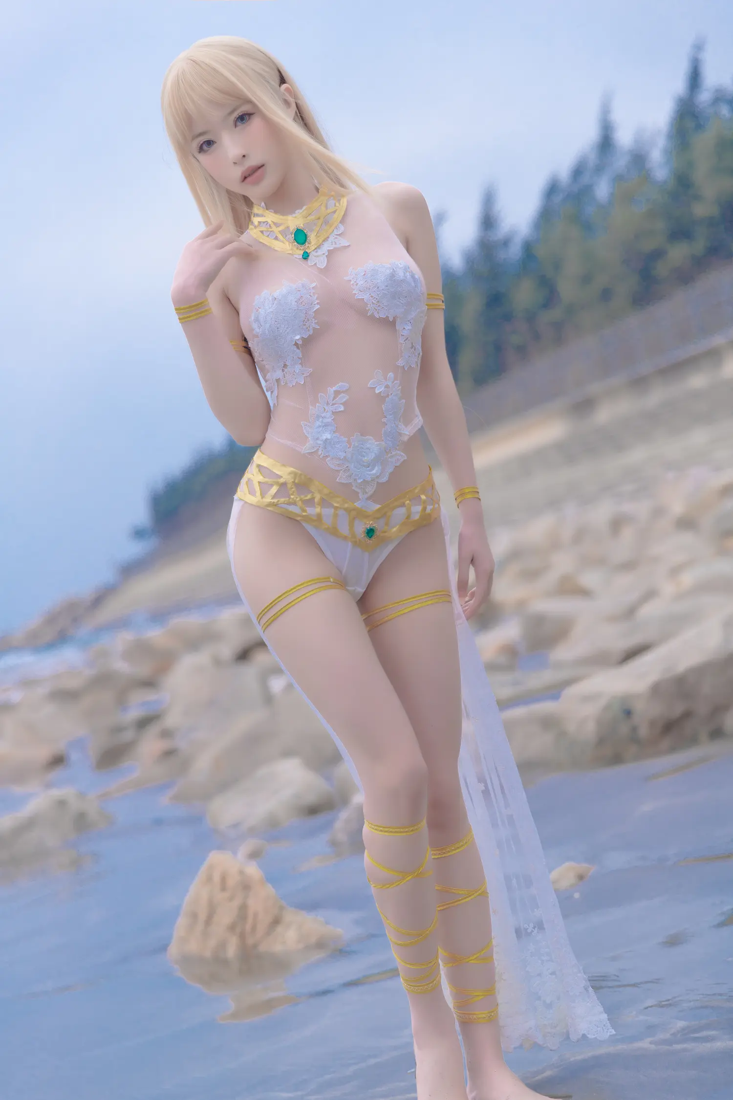 清水由乃 NO.022 玛丽 白色泳衣 NO.0000