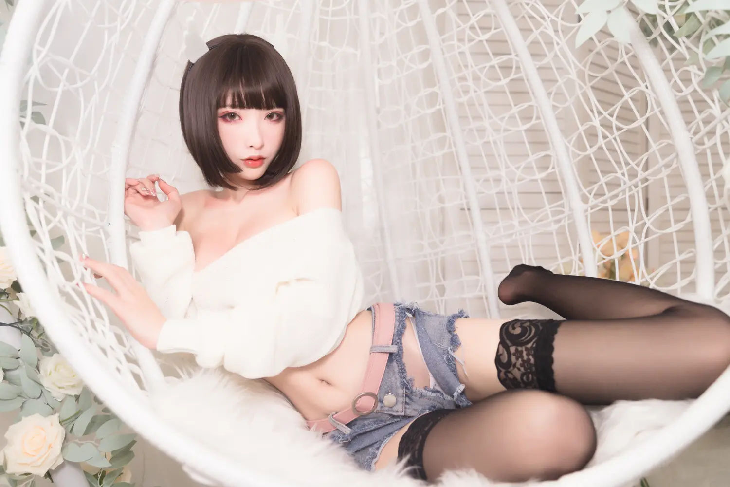 清水由乃 NO.034 白色毛衣 NO.0000