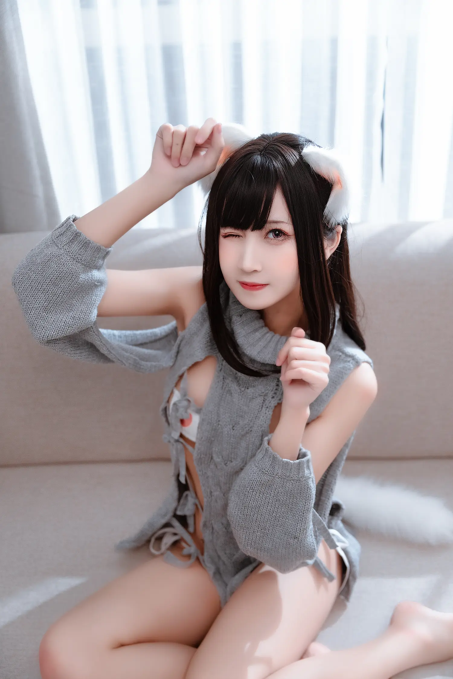 三度69 NO.043 露背毛衣 NO.0000