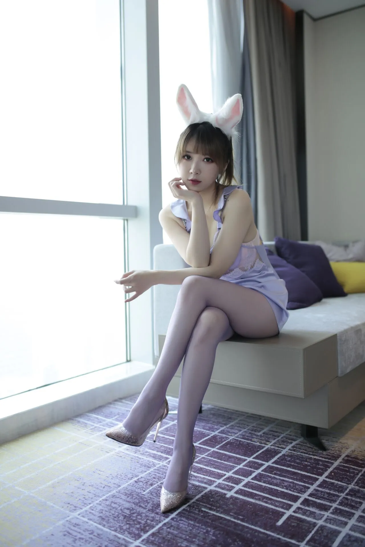 小女巫露娜 NO.009 粉紫兔兔 NO.0000