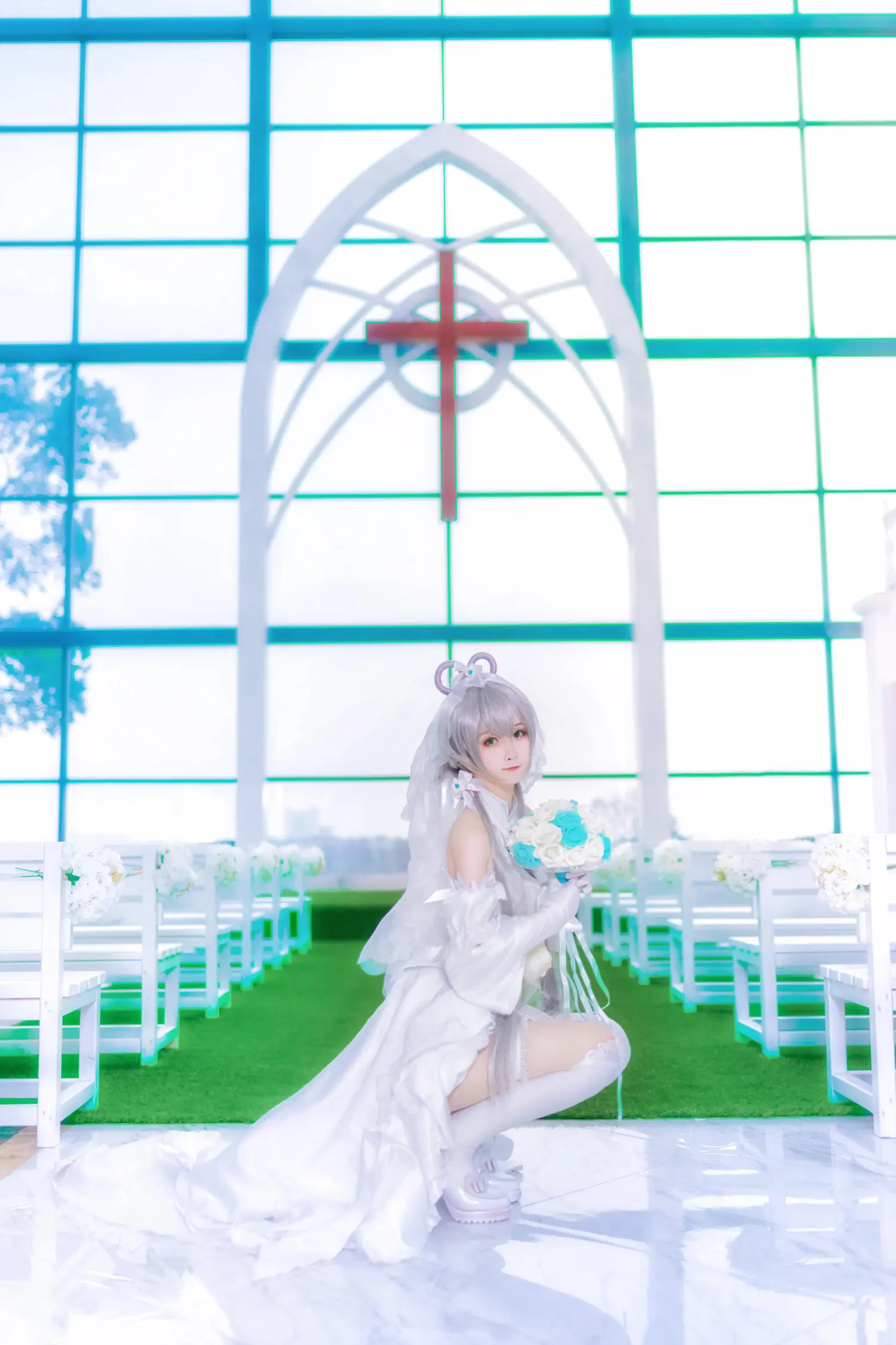 yui金鱼 NO.011 洛天依婚纱 NO.0000