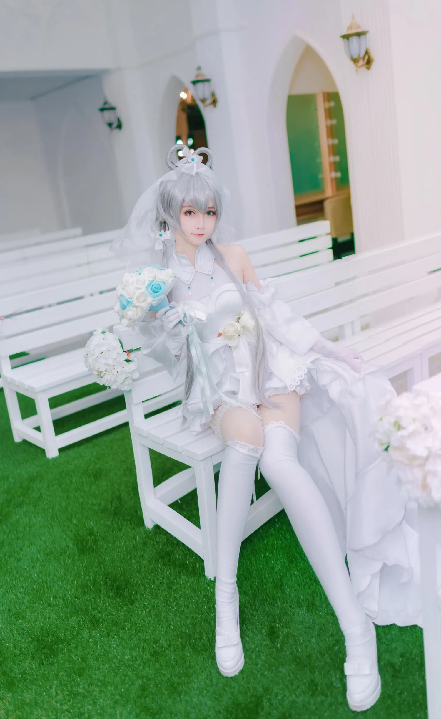 yui金鱼 NO.011 洛天依婚纱 NO.0000