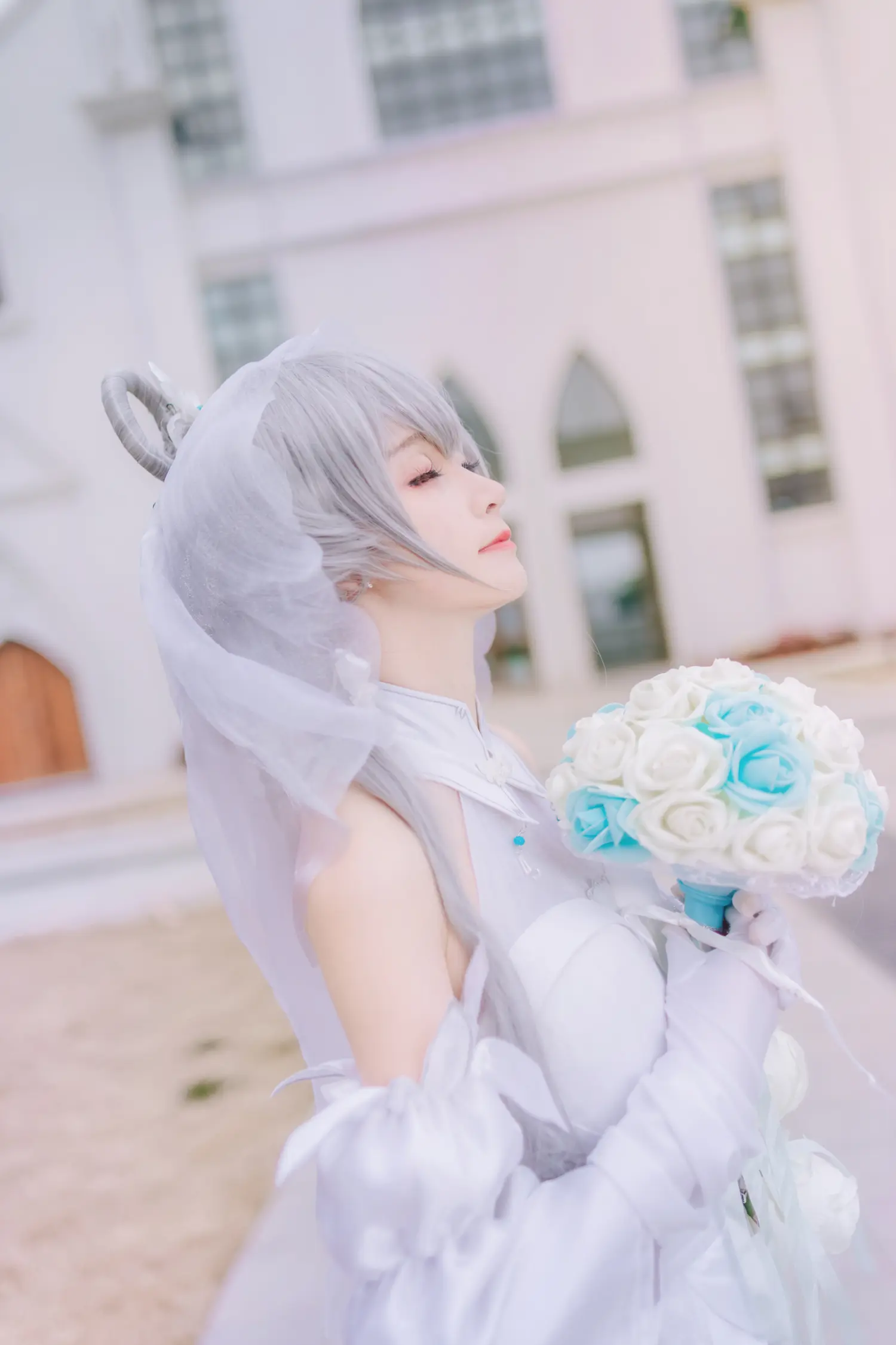 yui金鱼 NO.011 洛天依婚纱 NO.0000
