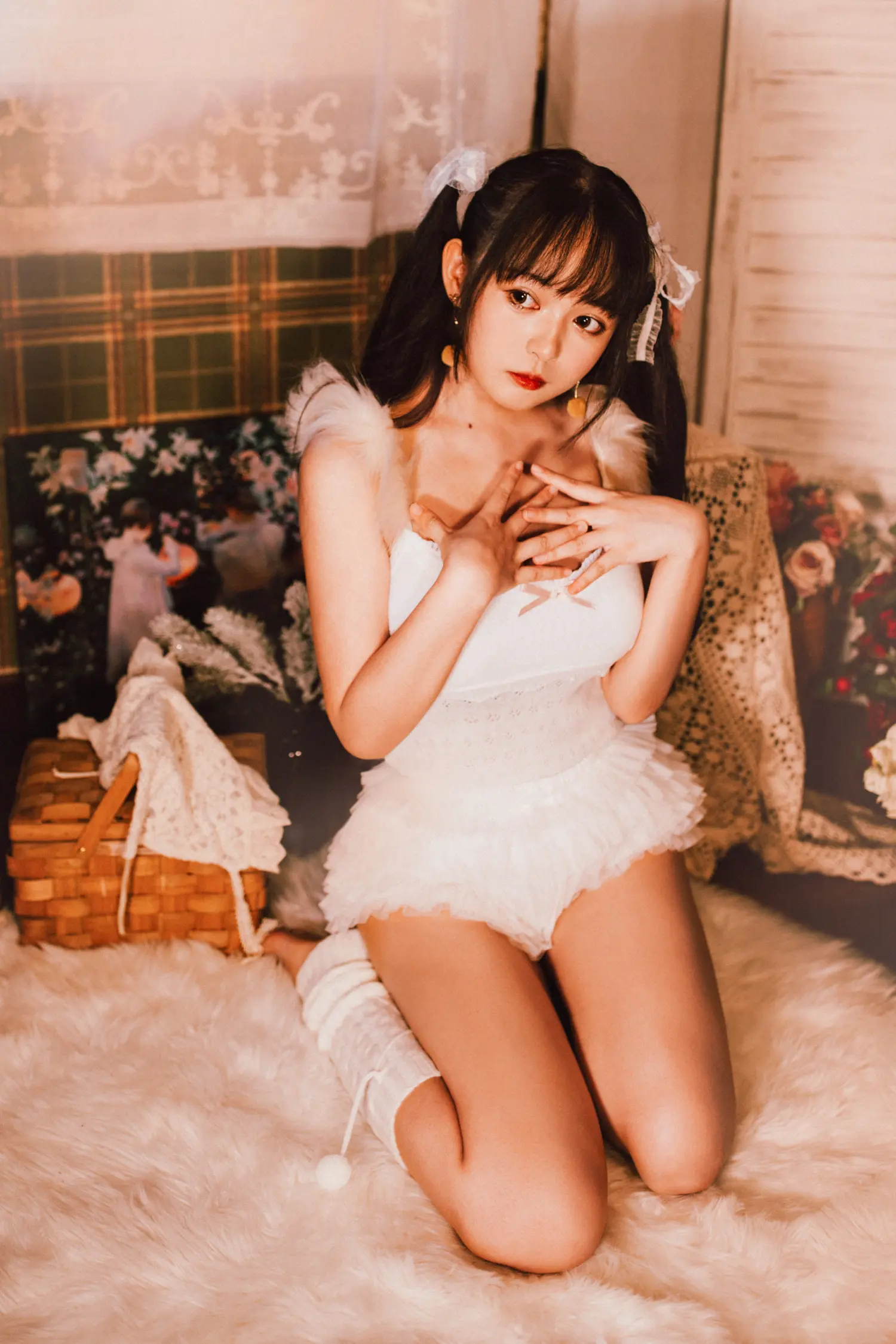 黑猫猫 NO.001 白色双马尾 NO.0000