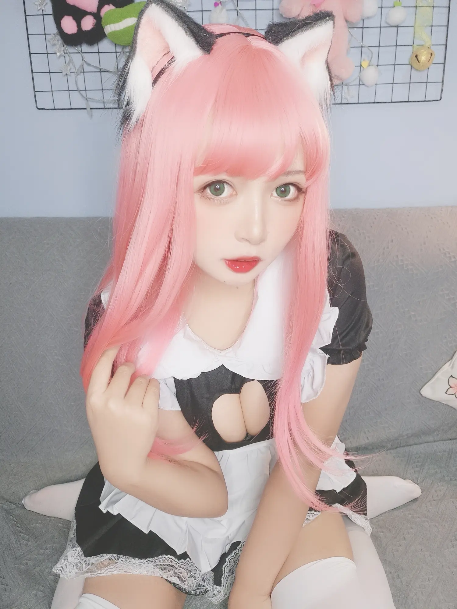 黑猫猫 NO.014 猫女仆自拍 NO.0000