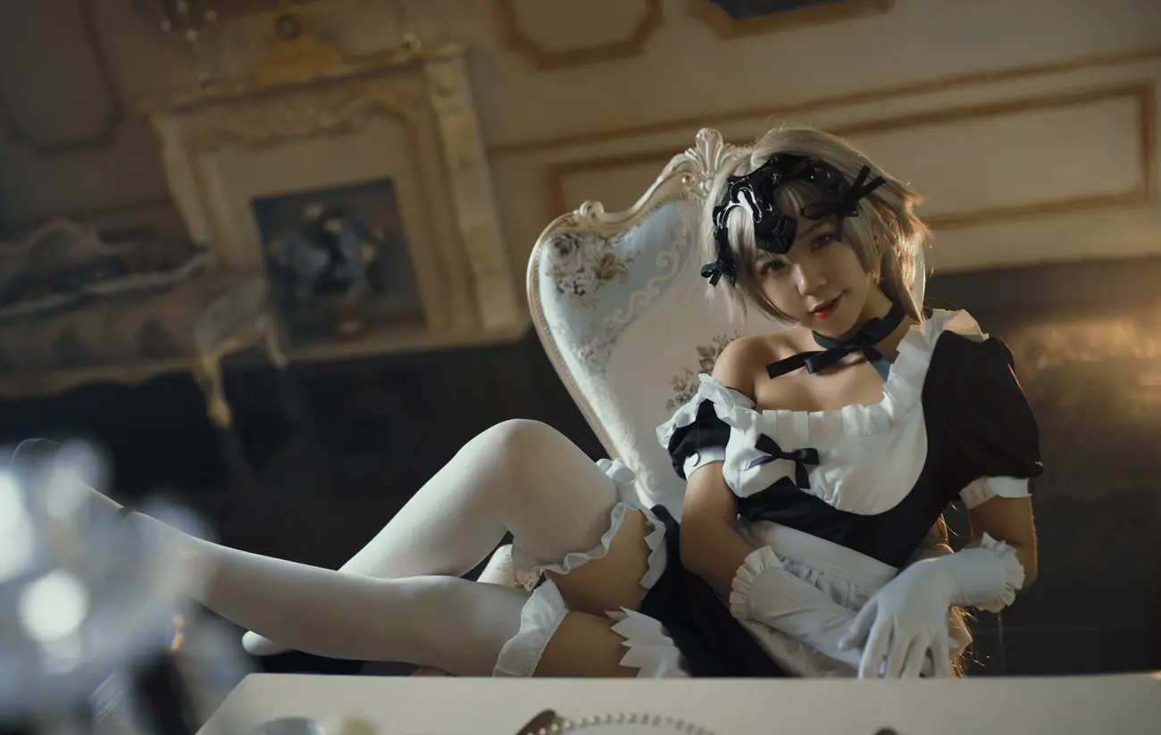 蓝小沂KiKi NO.004 黑贞德女仆 NO.0000