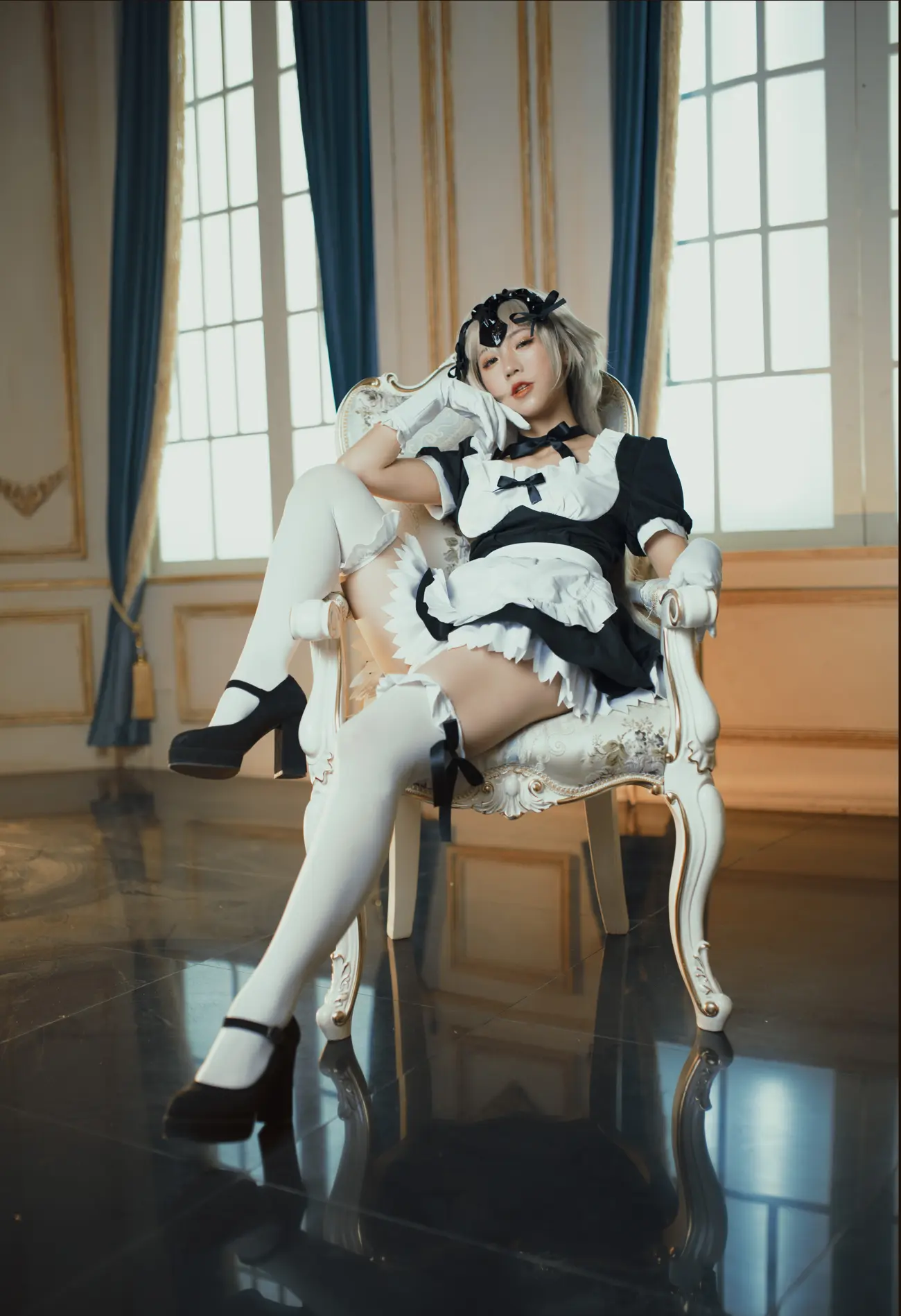 蓝小沂KiKi NO.004 黑贞德女仆 NO.0000