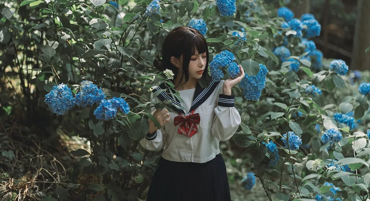 凛子酱 NO.020 紫阳花 NO.0000