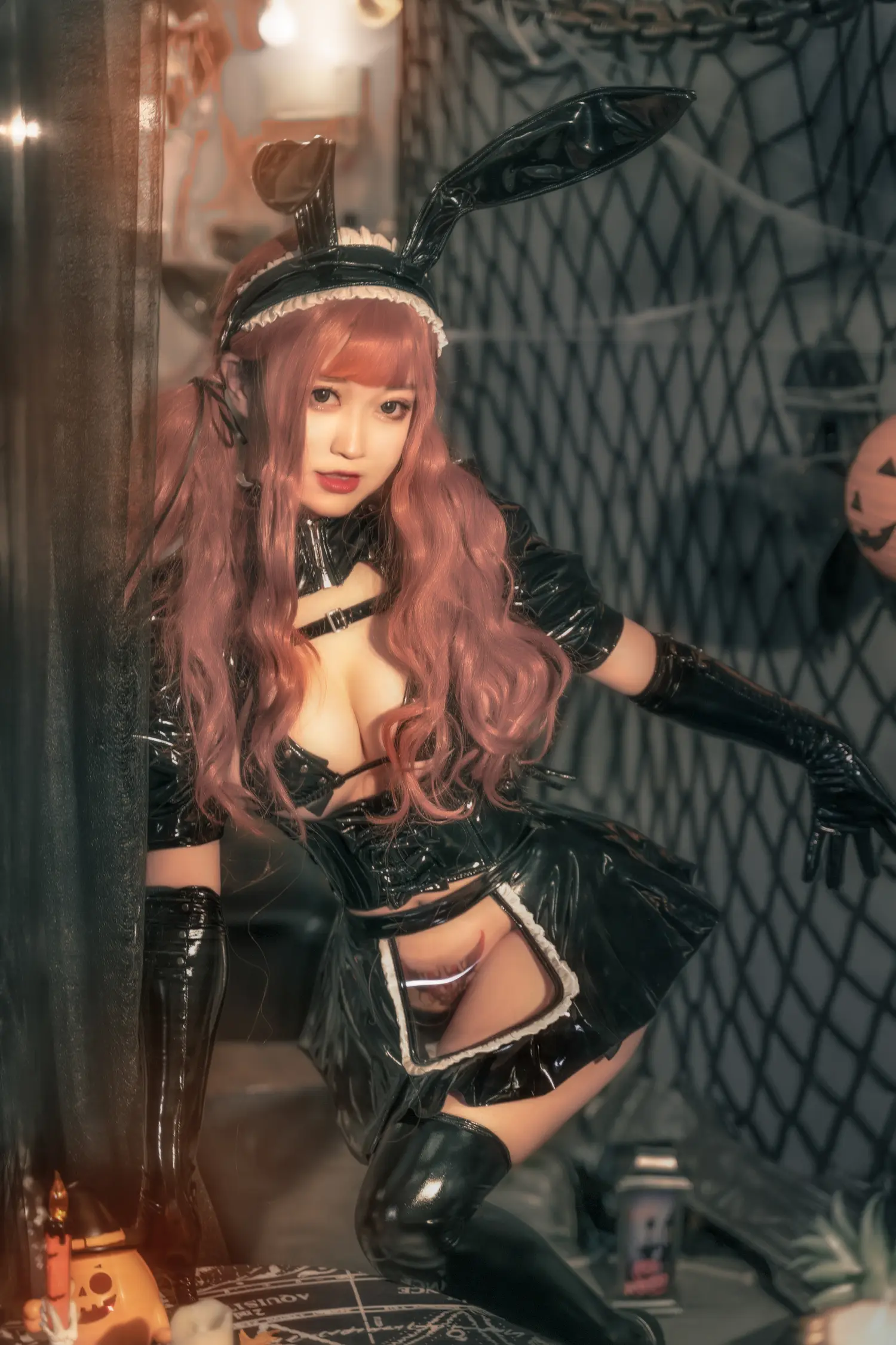 奇行家狗崽 NO.010 漆皮兔女仆 NO.0000