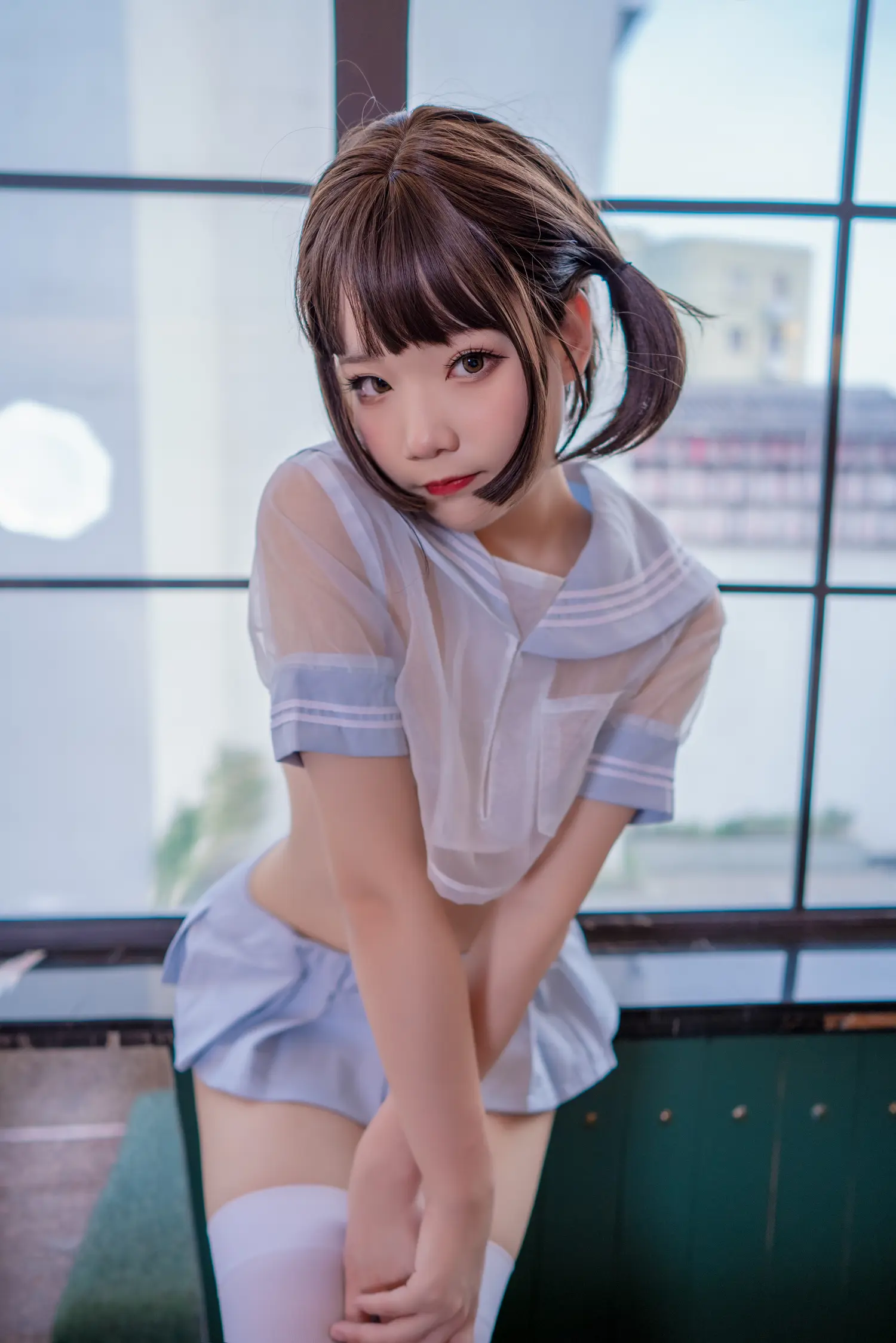 王胖胖u NO.003 蓝色水手透明分体 NO.0000