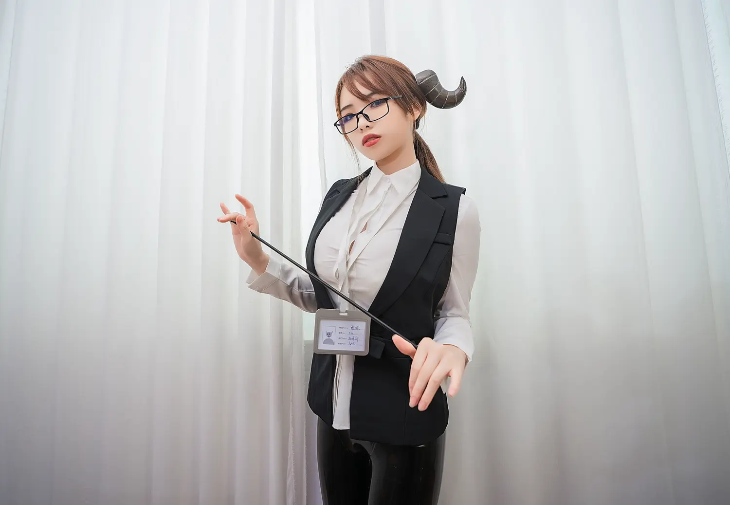 雯妹 NO.015_003 office devil NO.0000