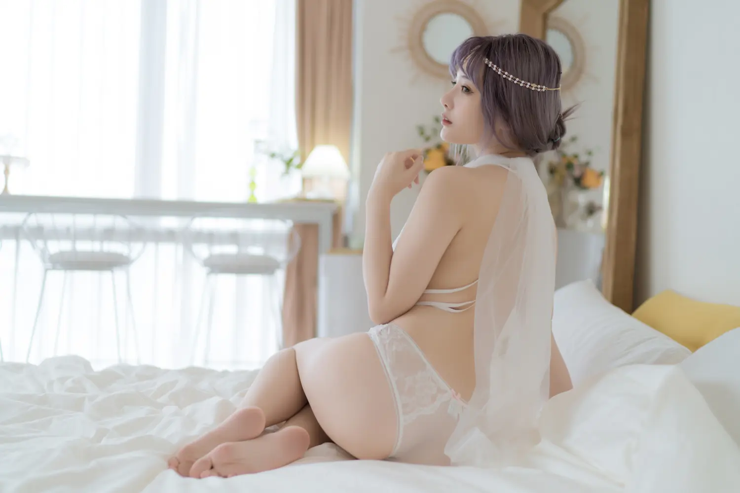 雯妹 NO.056_001 白色希腊 NO.0000