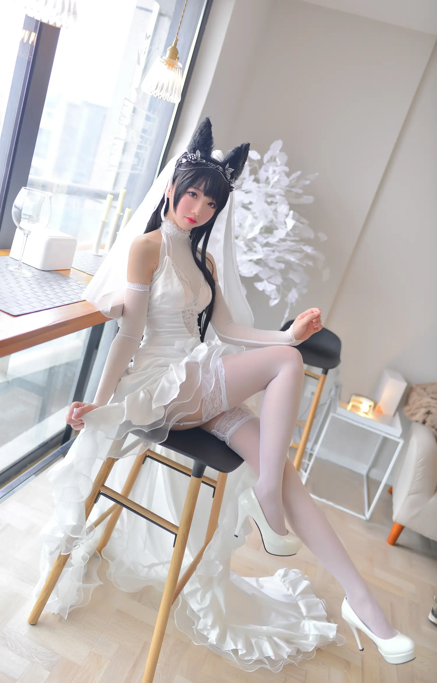 雪琪SAMA NO.001 爱宕婚纱 NO.0000